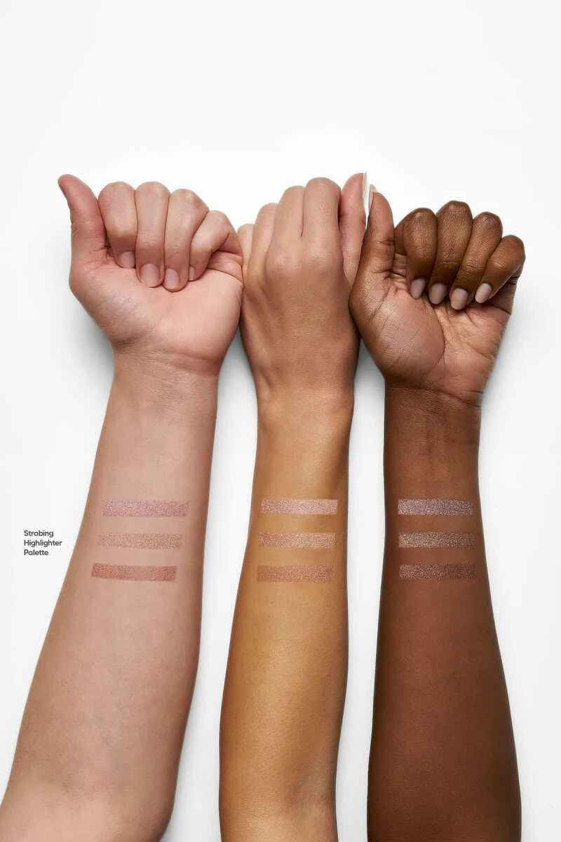 Strobing Highlighter Palette - Pink Gold Bronz - Aydınlatıcı Palet 252410