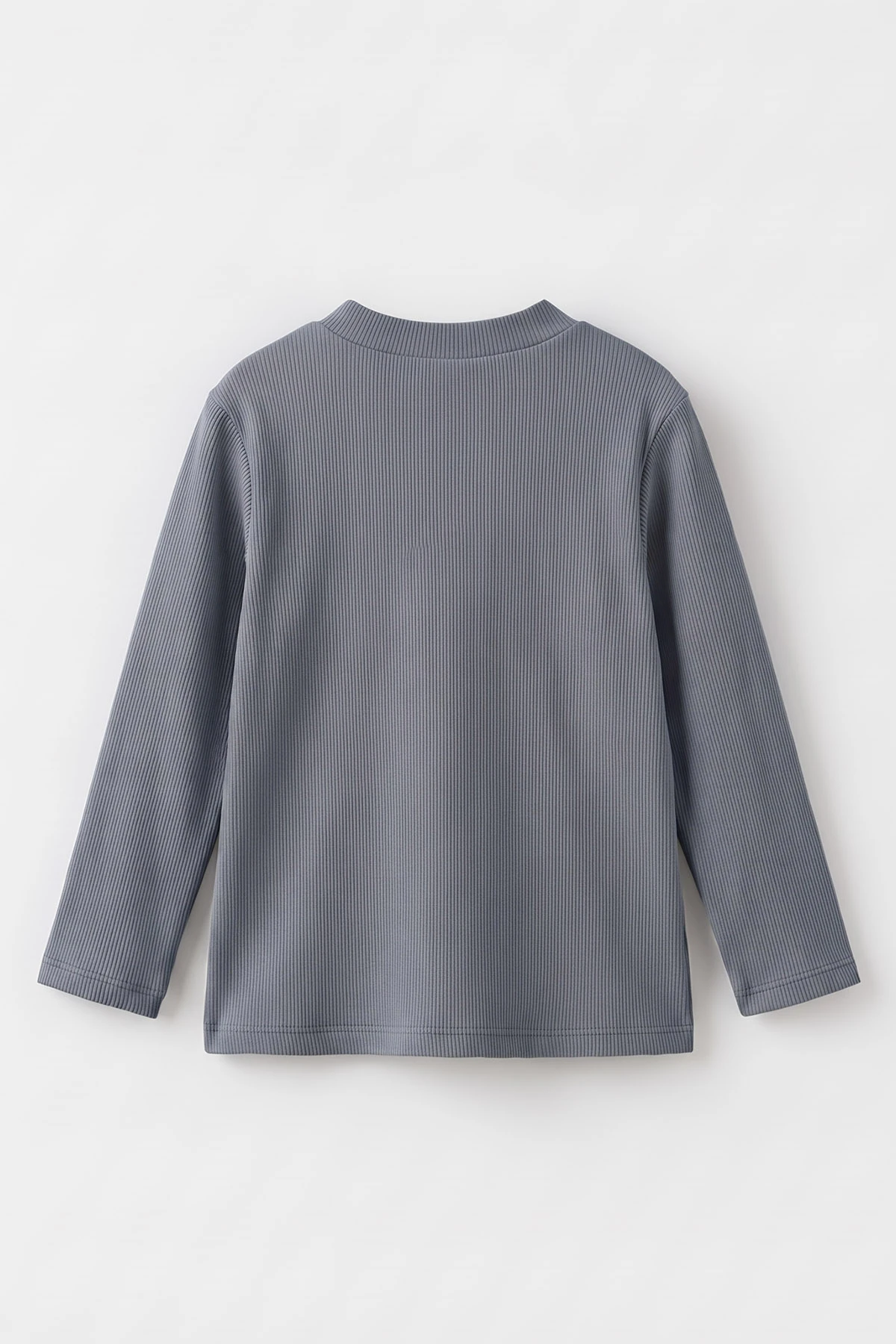 İndigo (5-12 Yaş) Yarım Balıkçı Yaka Kaşkorse Çocuk Body Sweatshirt 495518