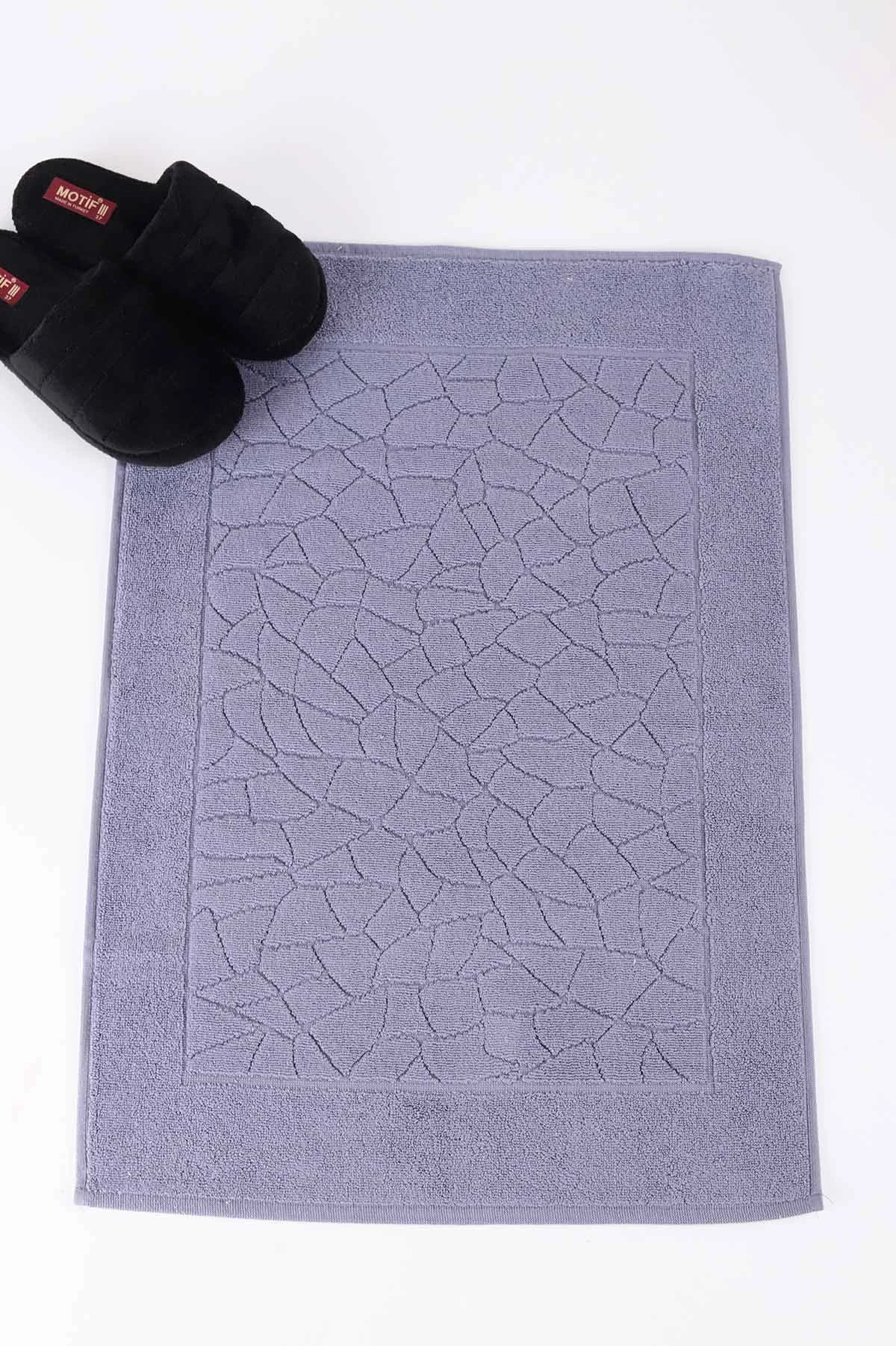 İndigo 50x70 Desenli Ayak Havlusu 224909