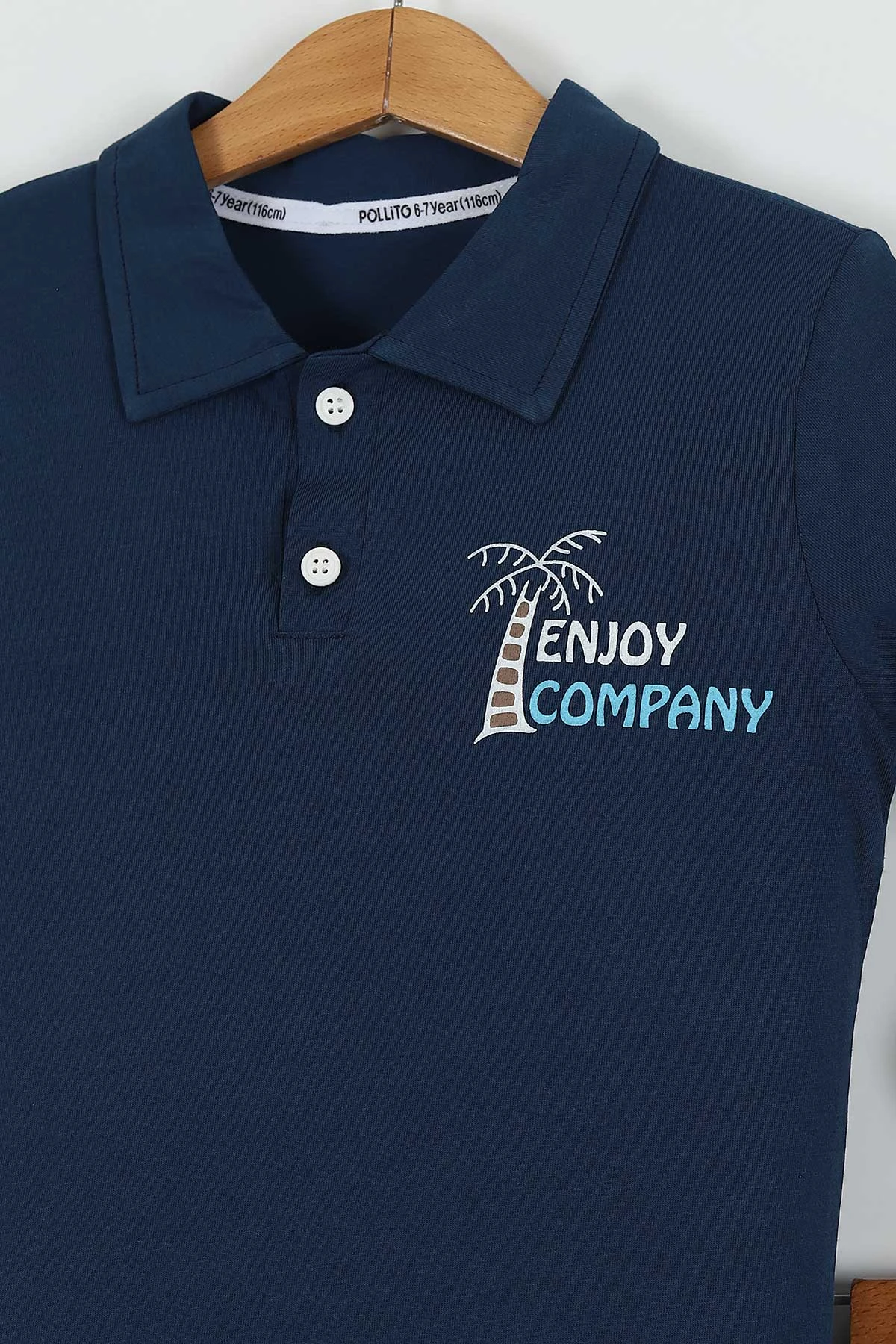 İndigo (6-9 Yaş) Enjoy Baskılı Kot Şortlu Erkek Çocuk Takım 259848
