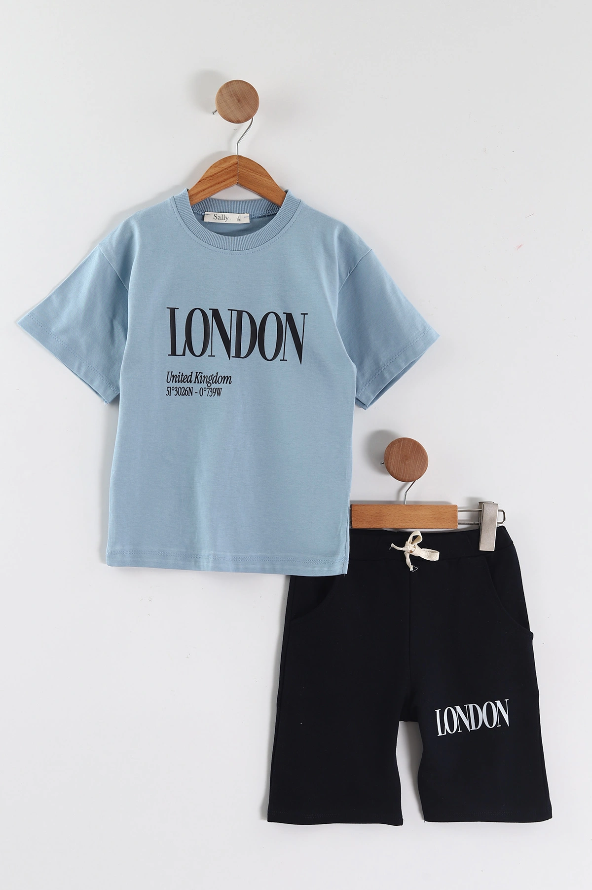 İndigo (6-9 Yaş) London Baskılı Erkek Çocuk Takım 464920
