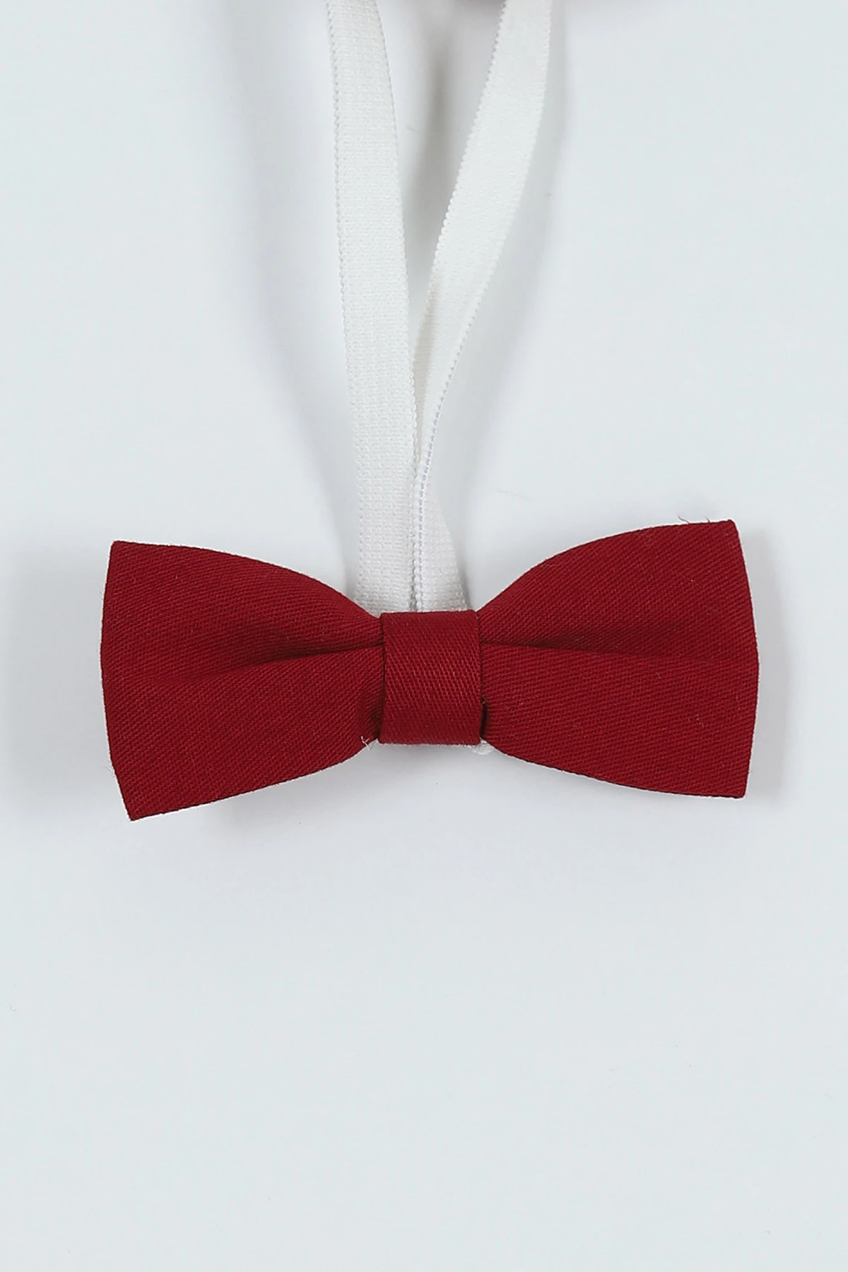 İndigo Bordo (5-8 Yaş) Papyonlu  Desenli Kemer Askılı Erkek Çocuk Takım 258747