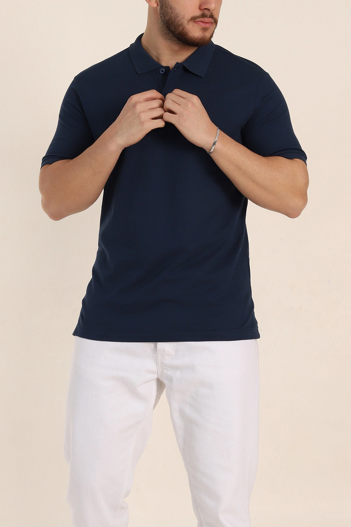 İndigo Regular Fit Basic Polo Yaka Erkek Tişört 342469