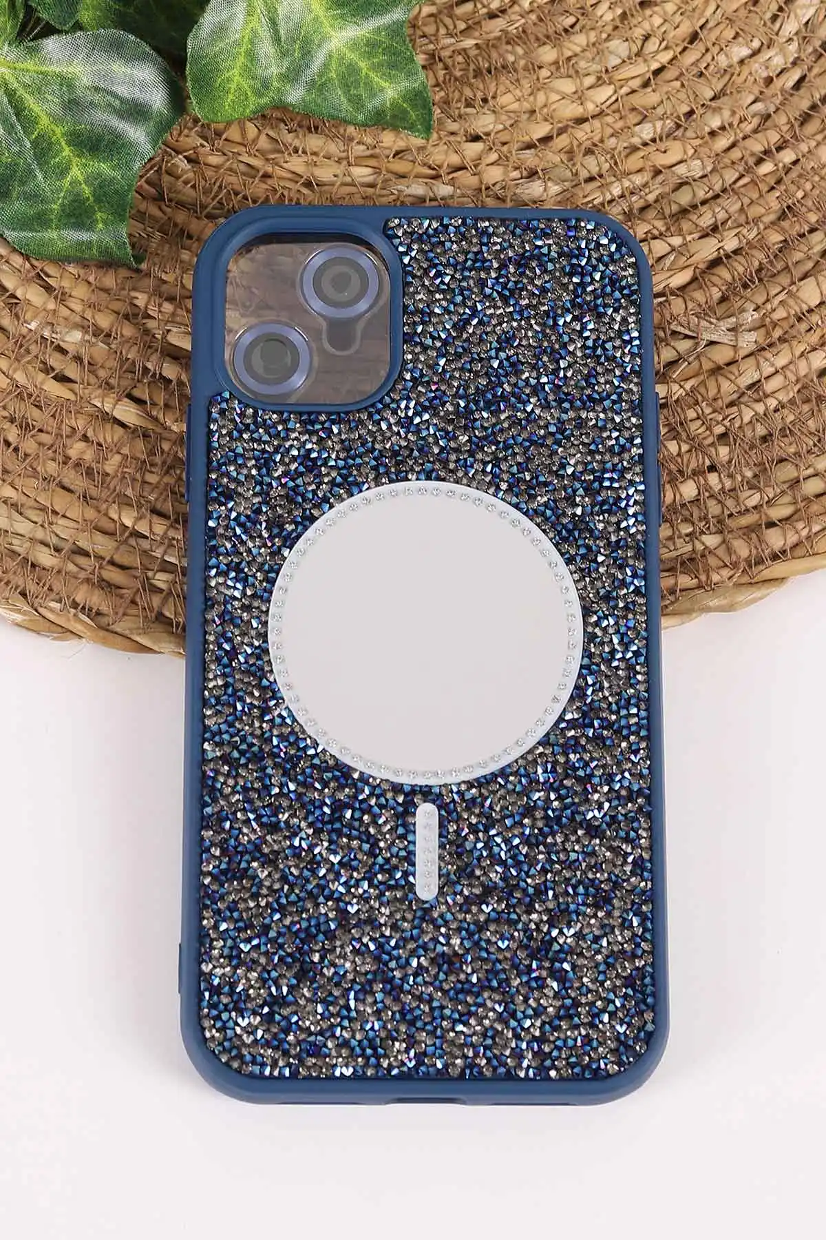 İndigo TeknoCase İPhone 11 Uyumlu Mirror Diamond Case Serisi Aynalı Sert Silikon Telefon Kılıfı 458474