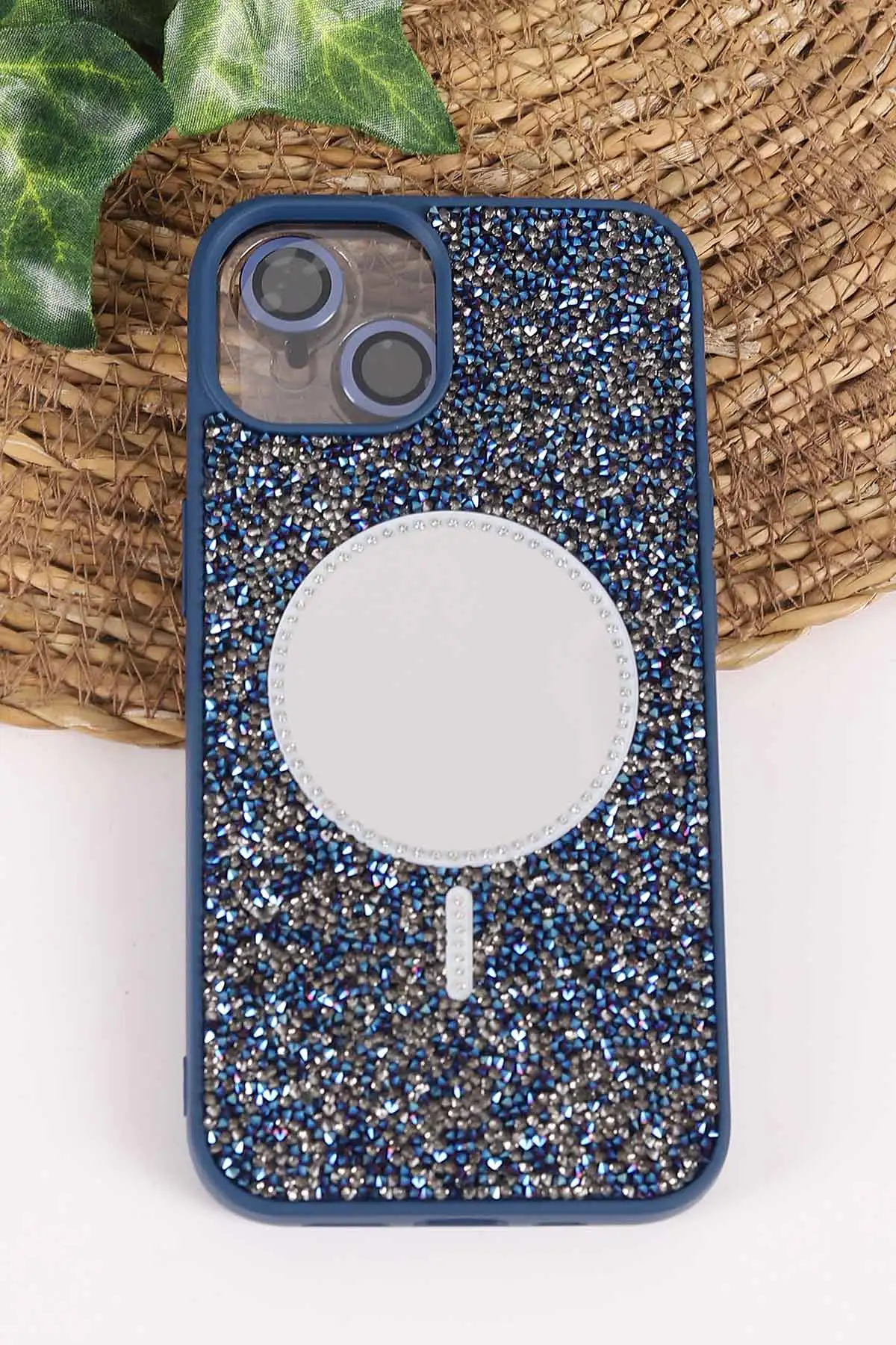 İndigo TeknoCase İPhone 13 Uyumlu Mirror Diamond Case Serisi Aynalı Sert Silikon Telefon Kılıfı 458479