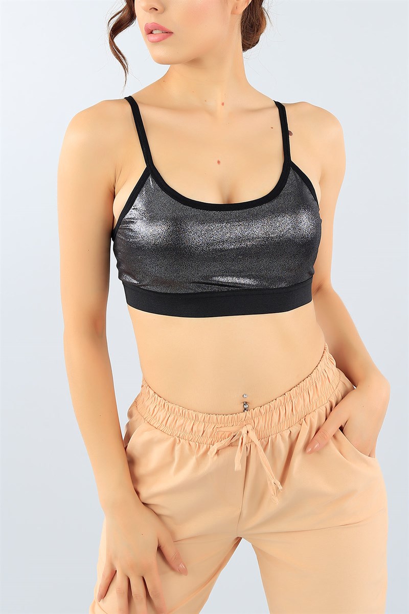 İp Askılı Sim Tasarımlı Büstiyer 38679