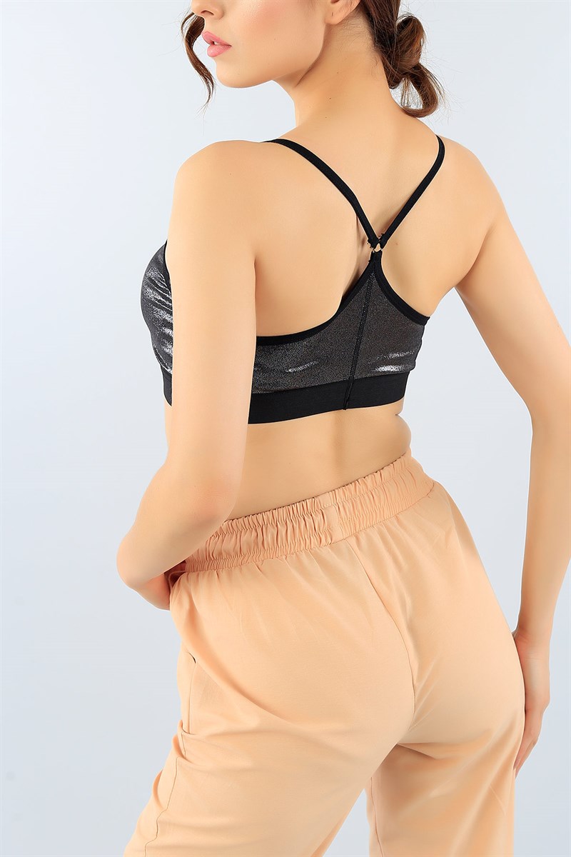İp Askılı Sim Tasarımlı Büstiyer 38679