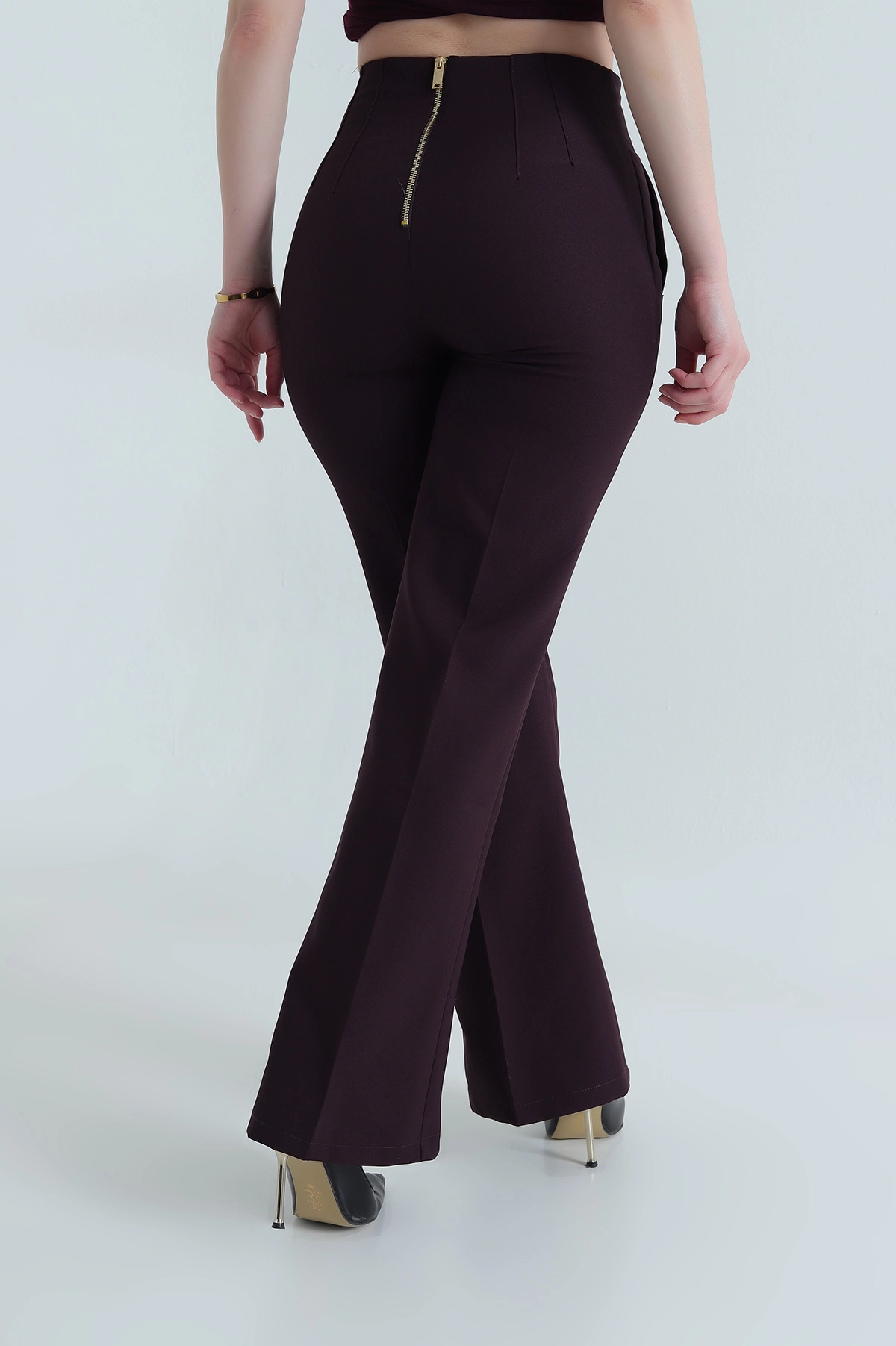 İspanyol Paça Double Kadın Pantolon 463336