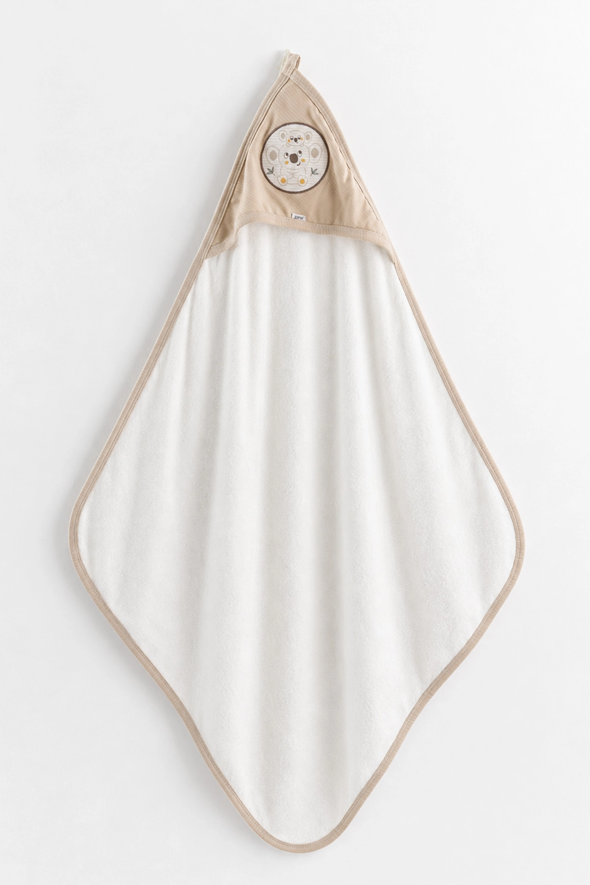 Kahve (0-6 Ay ) Koala  Nakışlı Bebek Havlu Takım 476306