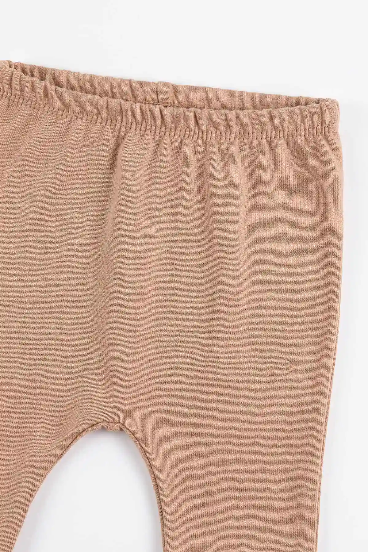 Kahve (0-9 Ay) Araba Nakışlı Kapüşonlu Çıtçıtlı Hırkalı 3'lü Erkek Bebe Takım 475940