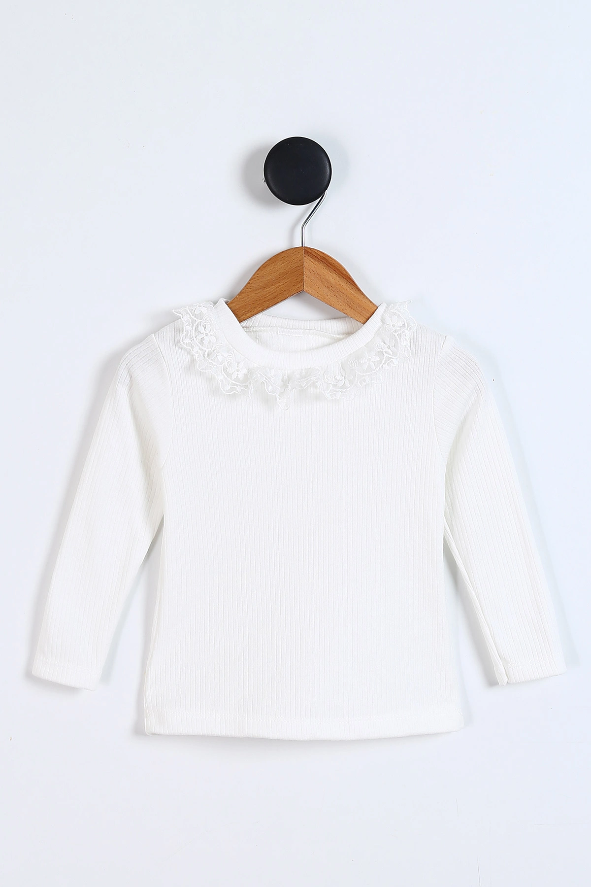 Kahve (1-4 Yaş) Fiyonklu Badili Jile Kız Çocuk Takım 339741
