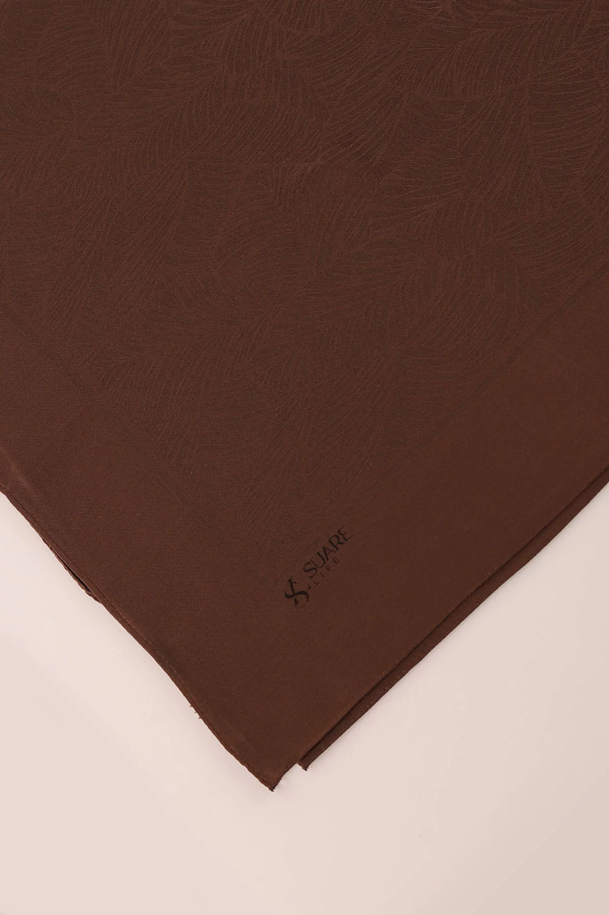Kahve 98X98 Kaşmir Kumaş Jakarlı Eşarp 431874