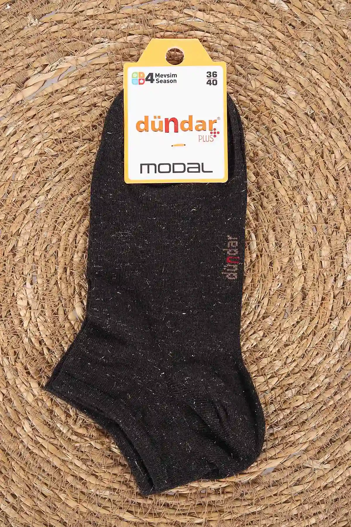 Kahve Dört Mevsim Kadın Modal Soket Patik Çorap (36-40) 477122