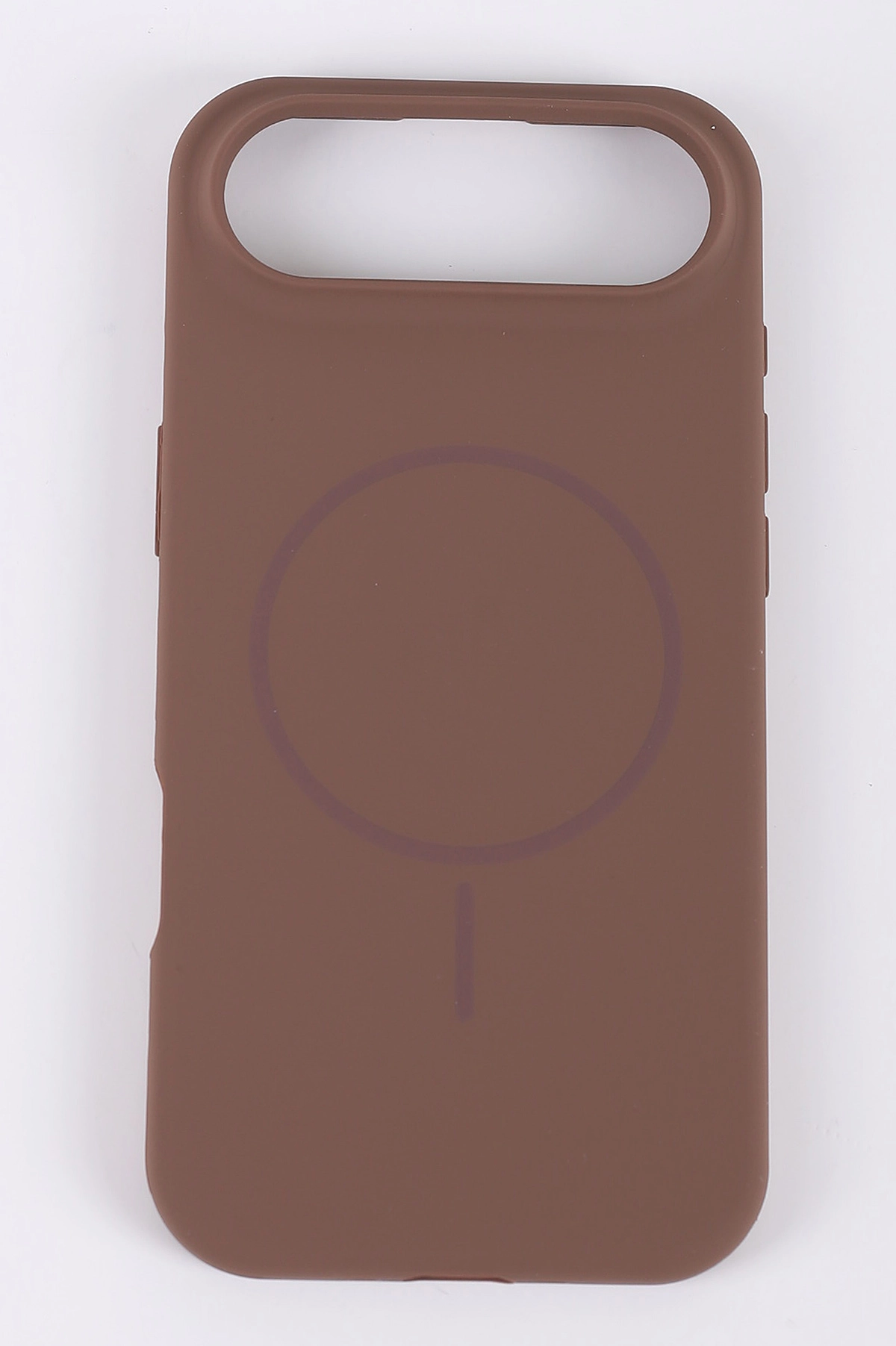 Kahve İPhone 17 Air Uyumlu Capsule Serisi Soft Tpu Slikon Telefon Kılıfı 411867