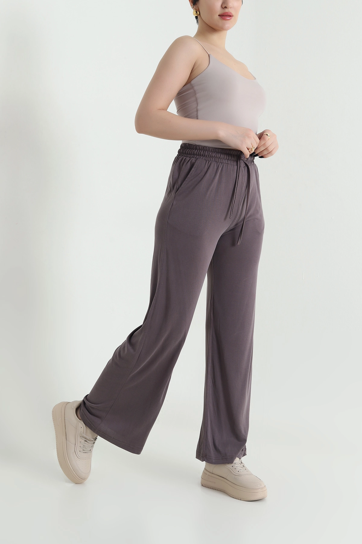 Kahve Süprem Modal Kadın Pantolon 453287