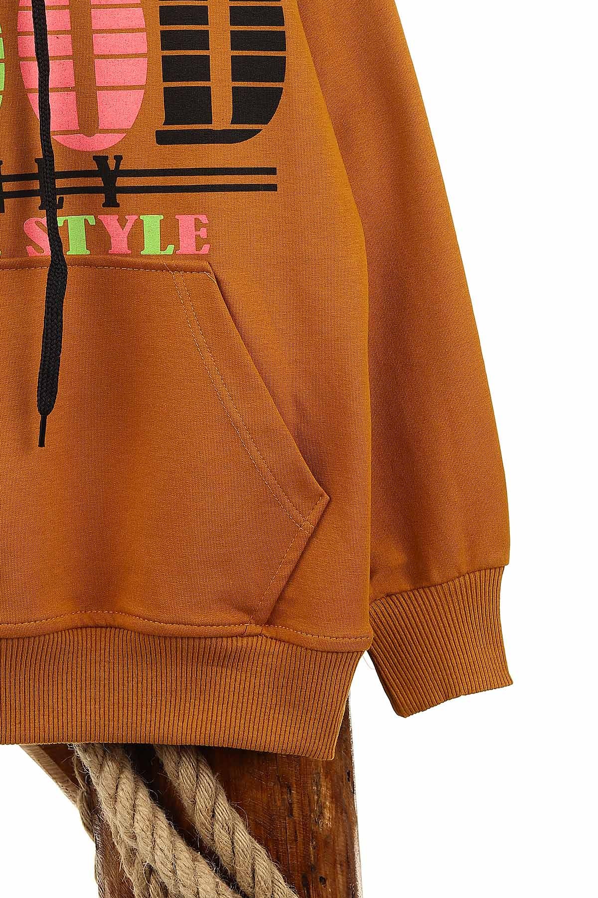 Kahverengi (9-12 Yaş) Good Kız Çocuk Sweat 152810