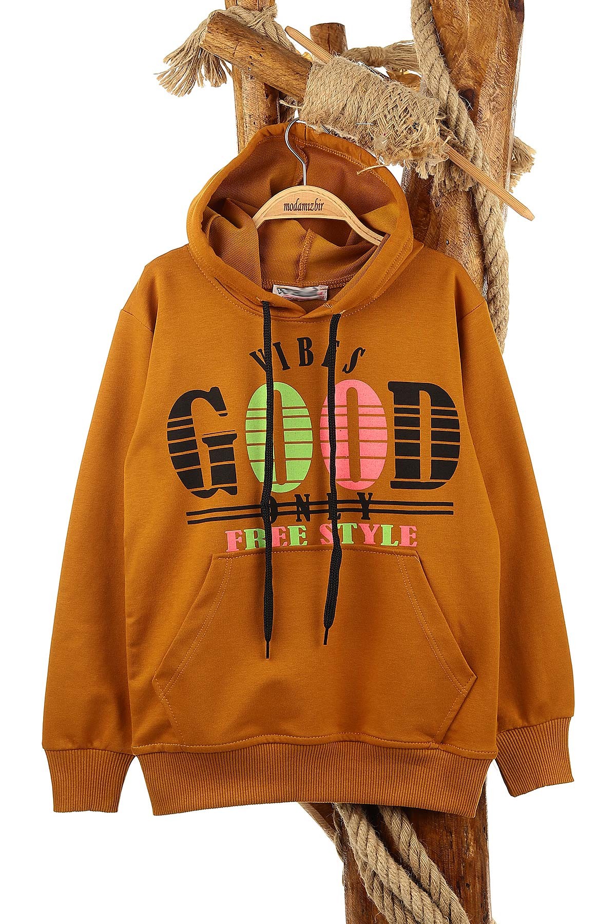 Kahverengi (9-12 Yaş) Good Kız Çocuk Sweat 152810