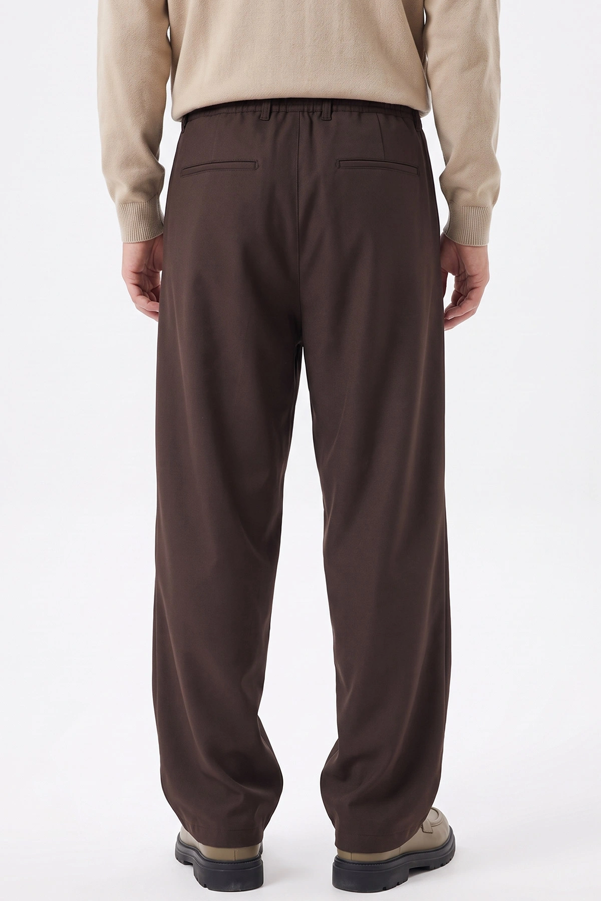 Kahverengi Baggy Yeni Sezon Erkek Pantolon 493191