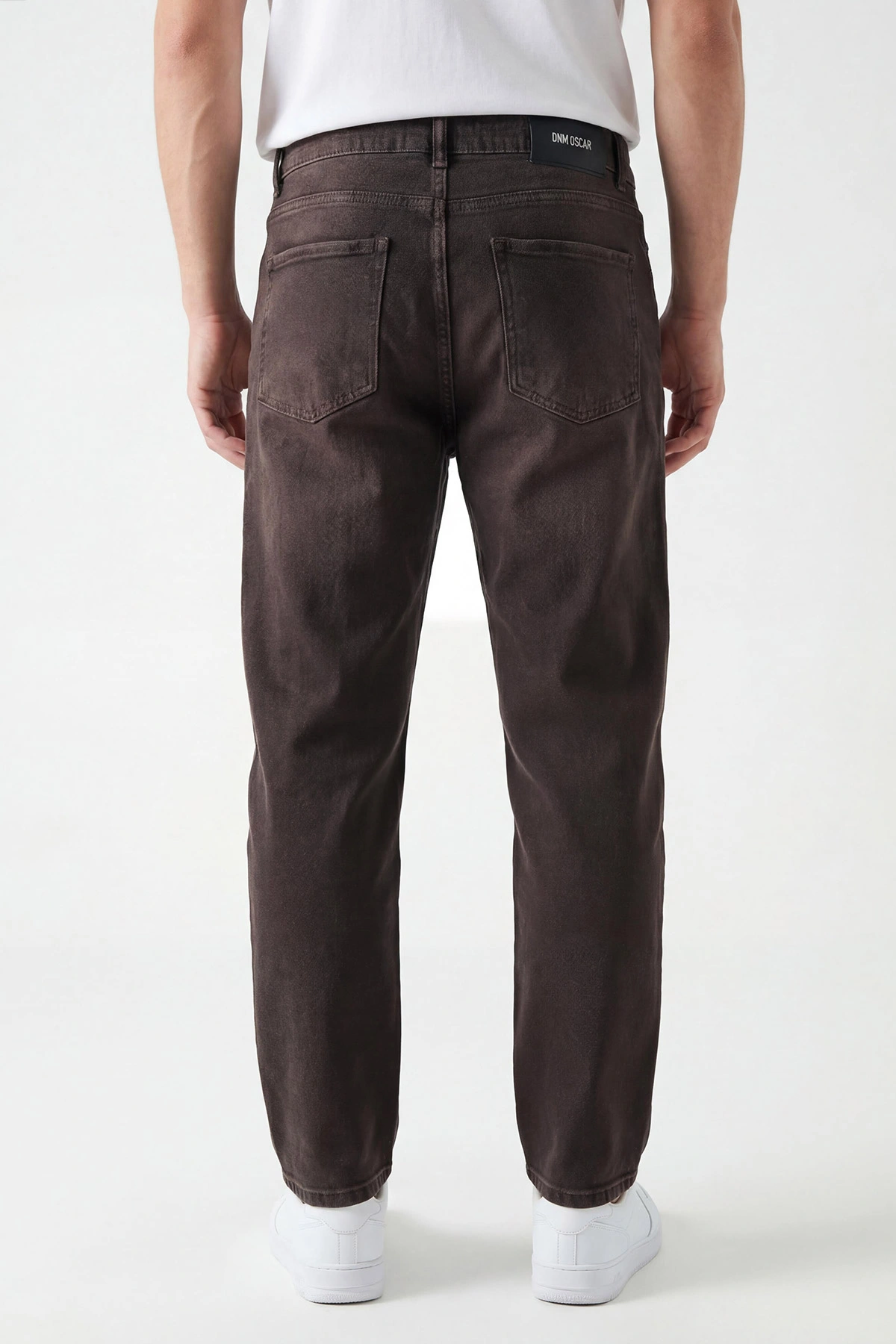 Kahverengi Boyfriend Erkek Kot Pantolon 430748