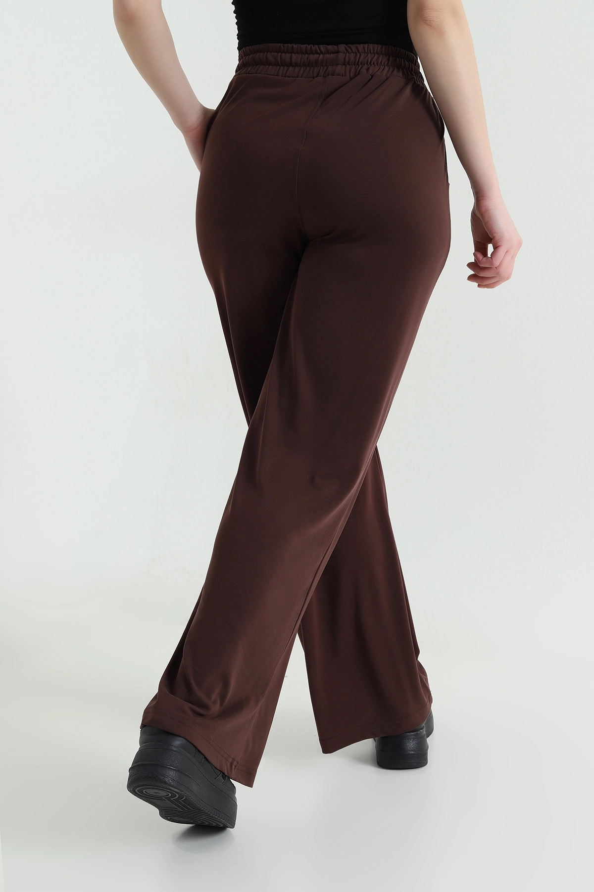 Kahverengi Süprem Modal Kadın Pantolon 442220