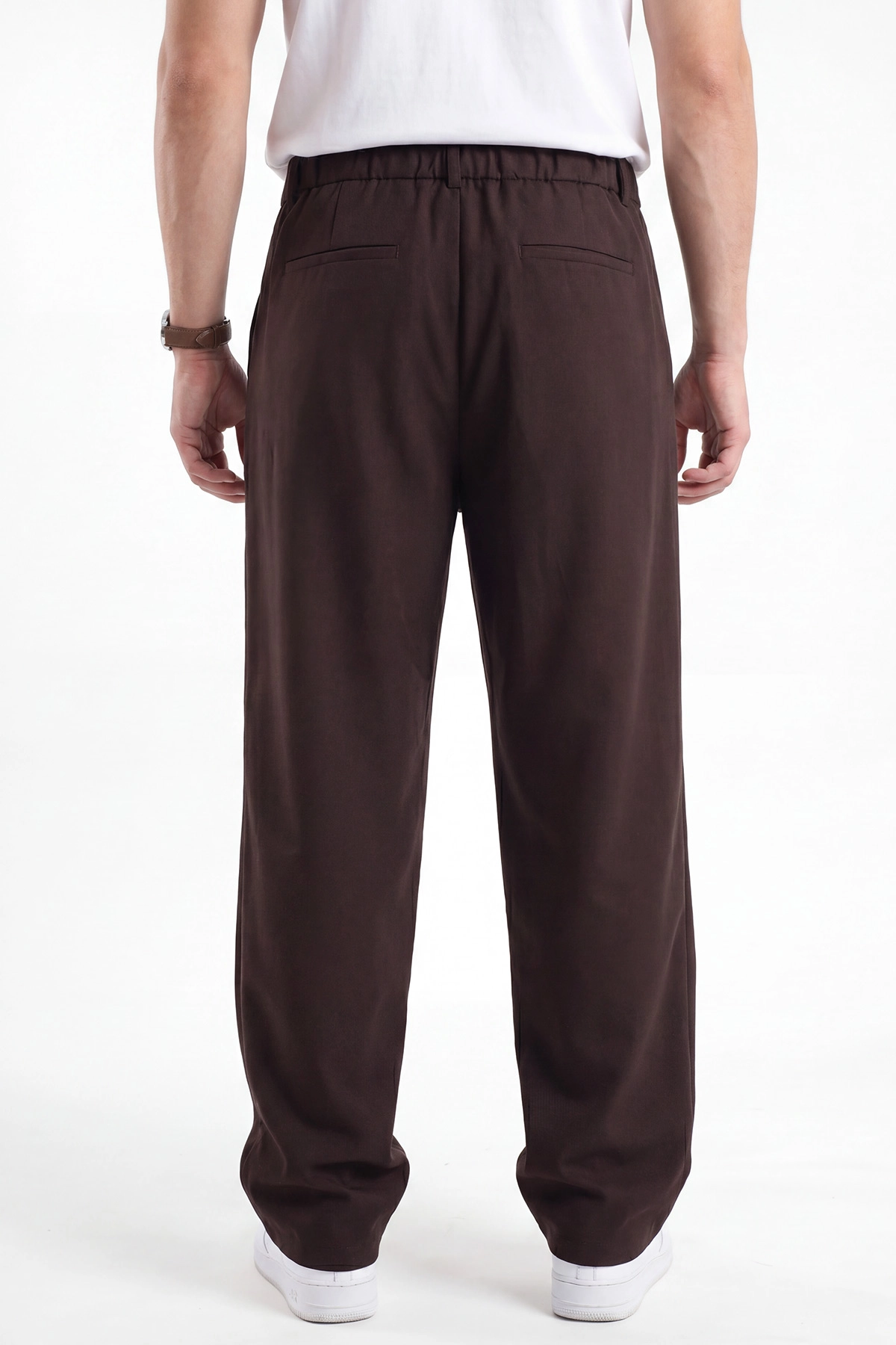 Kahverengi Yeni Sezon Baggy Erkek Pantolon 472164