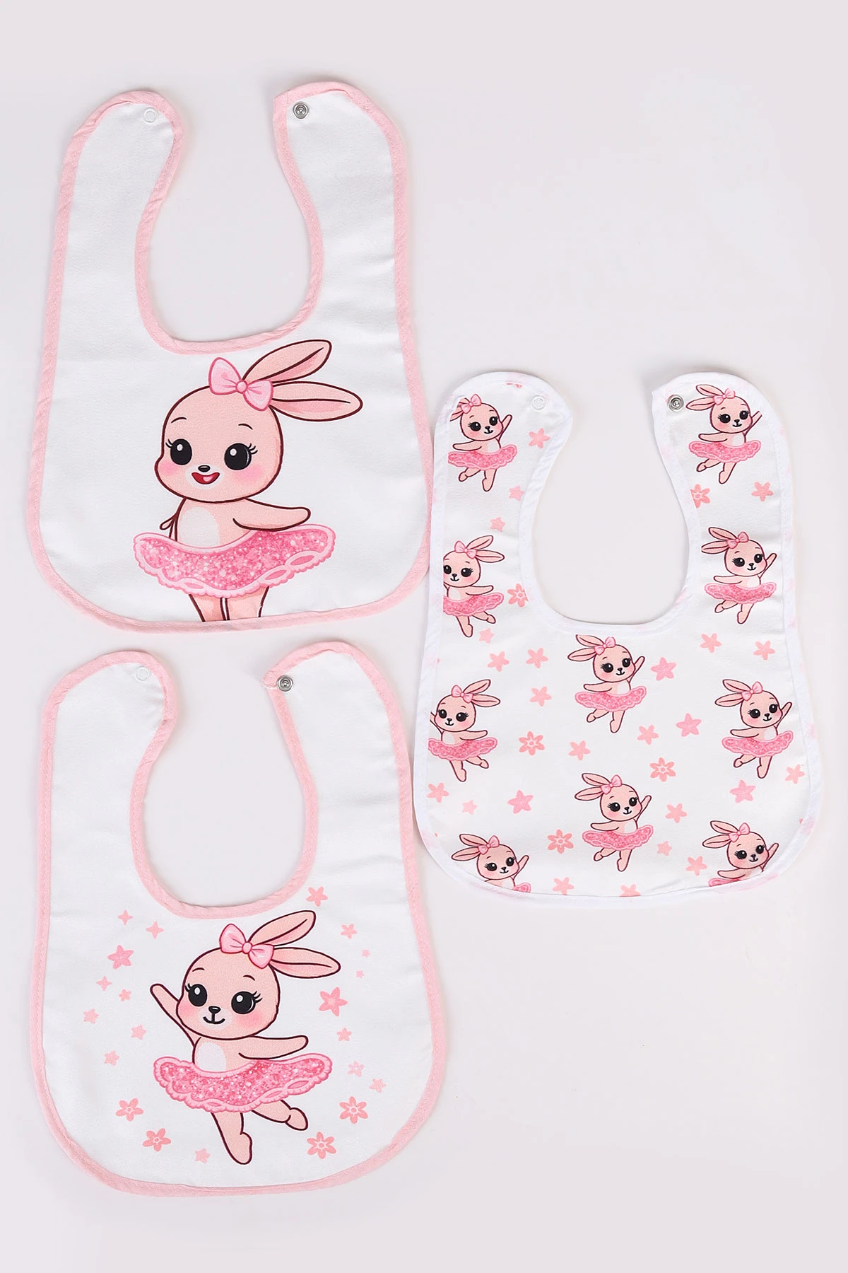 Karışık Desen 3'lü Bebek Mama Önlüğü 476605