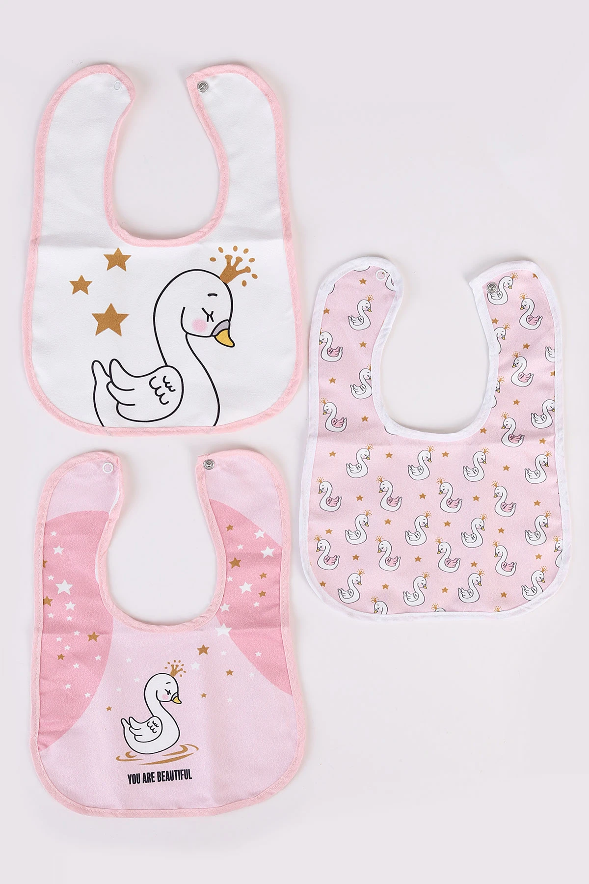 Karışık Desen 3'lü Bebek Mama Önlüğü 476607