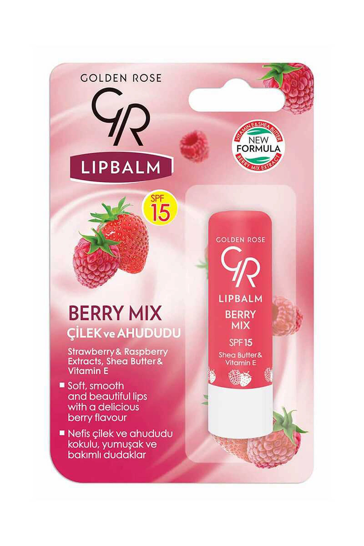 Golden Rose Lip Balm - 09 Berry Mix - Dudak Nemlendiricisi 284848