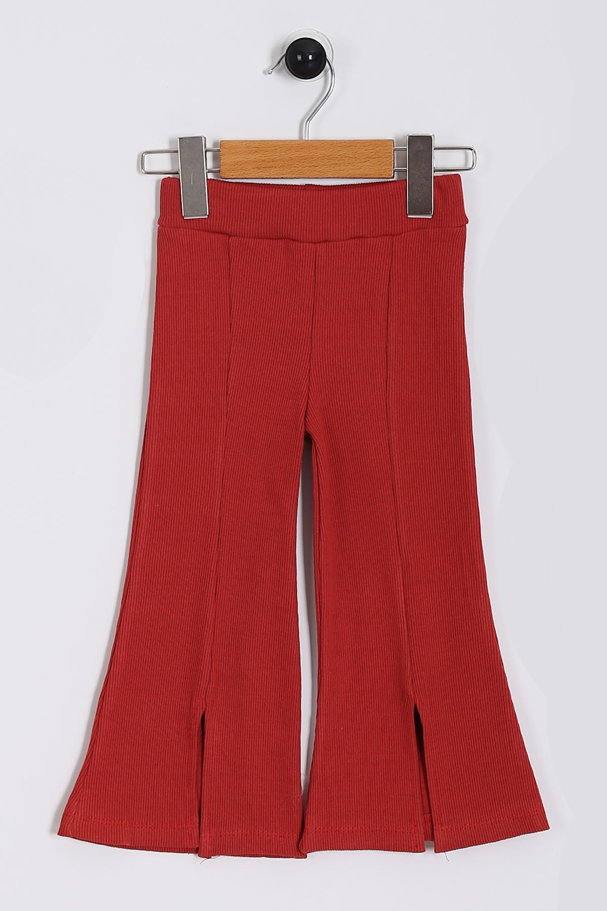 Bordo (3-6 Yaş) Kaşkorse Fitilli Fırfırlı Kız Çocuk Takım 198163