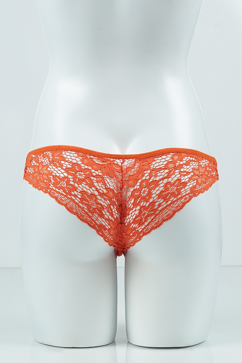 Kiremit 4368 Brazilian Ön Ribana Arka Bantlı Tanga Külot 99854