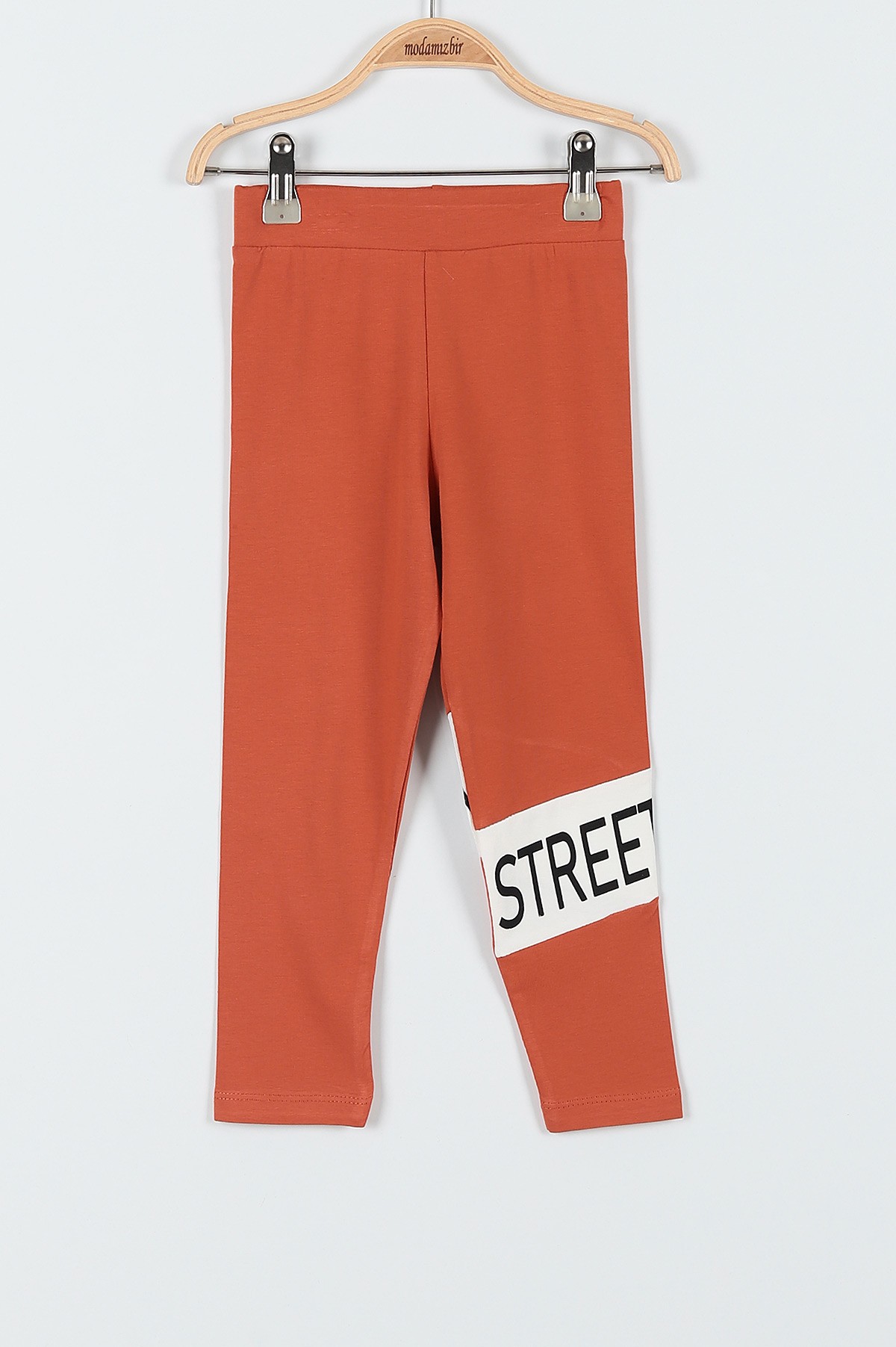 Kiremit (9-12 Yaş) Street Wear Baskılı Kız Çocuk Takım 180949