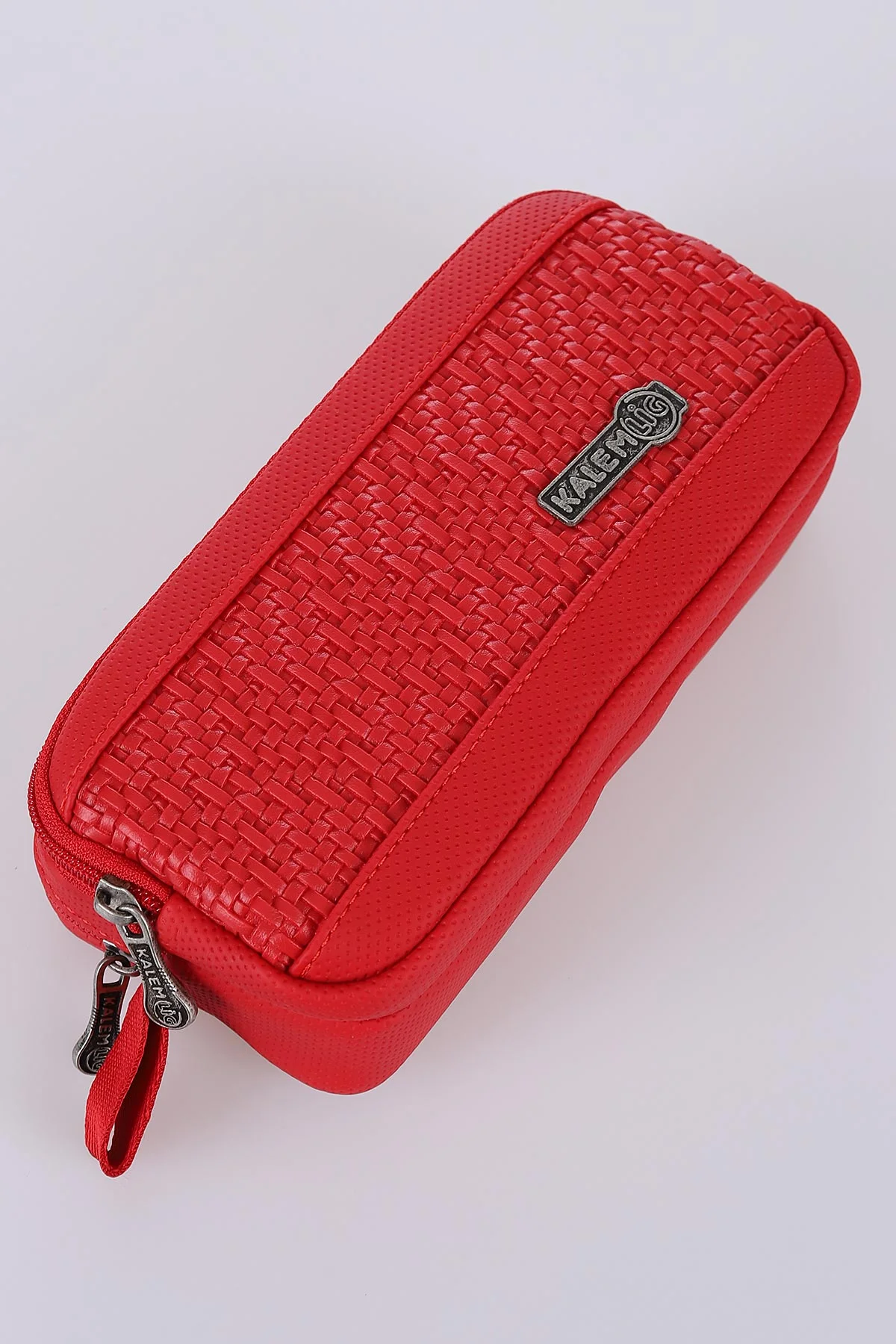 Kırmızı 20x8 Cm Kalemlig Desenli Kutulu Lüx Kalemlik 475111