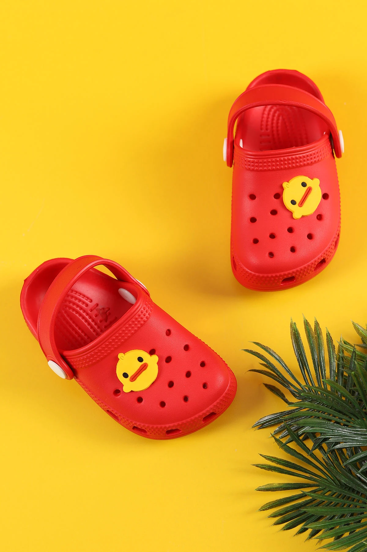 Kırmızı (22-25) Figürlü Eva Bebe Terlik & Sandalet 258823