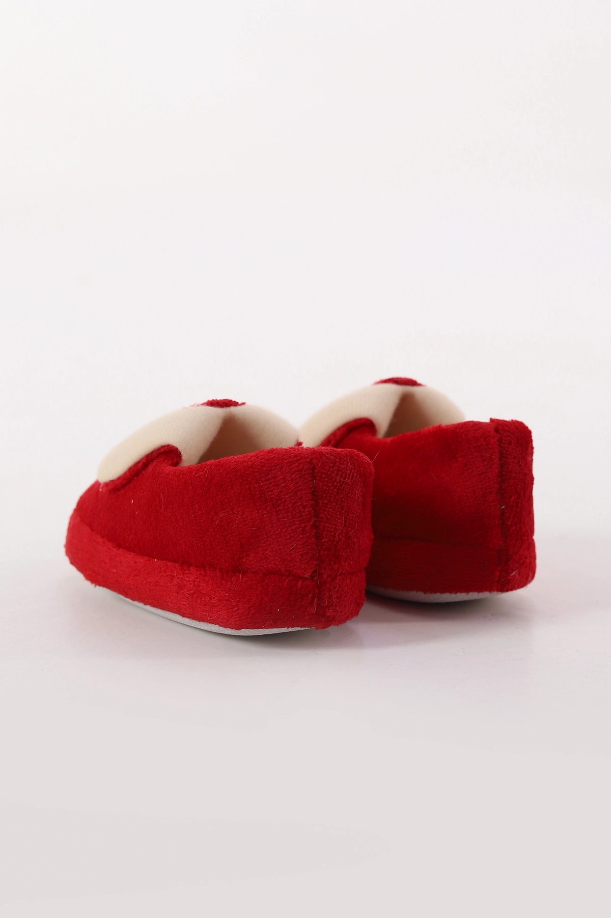 Kırmızı ( 25 - 30 ) Peluş Figürlü Kız Çocuk Panduf 404171