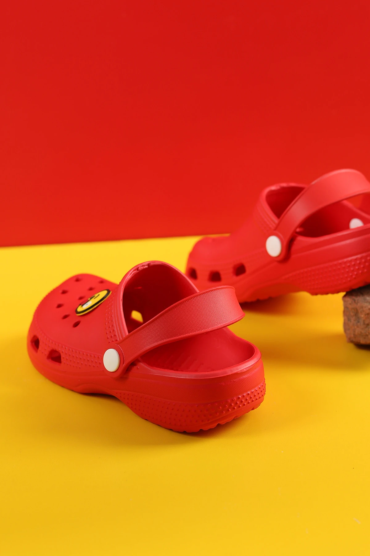 Kırmızı (31-35) Figürlü Eva Çocuk Terlik & Sandalet 258871