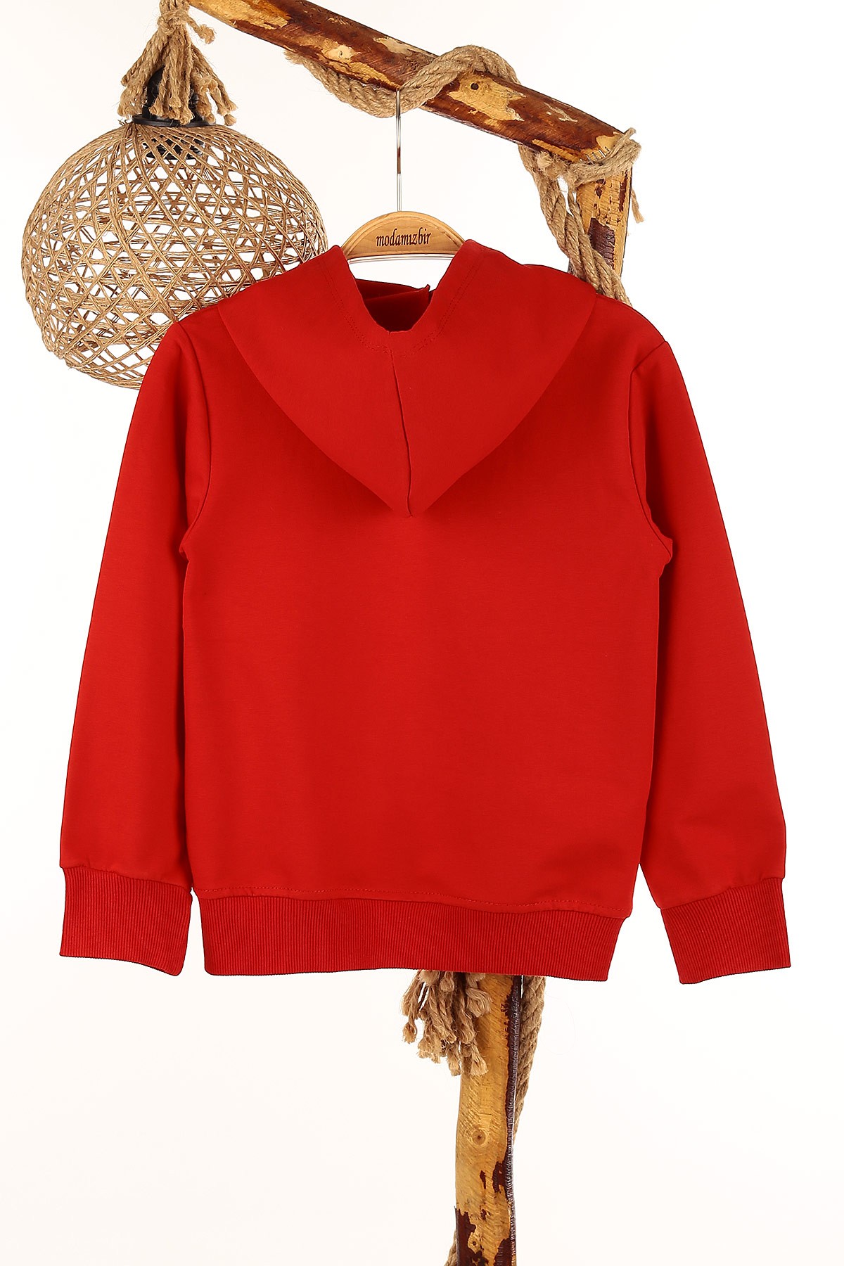 Kırmızı (5-8 Yaş) Favorıte Life Kapşonlu Erkek Çocuk Sweat 149165