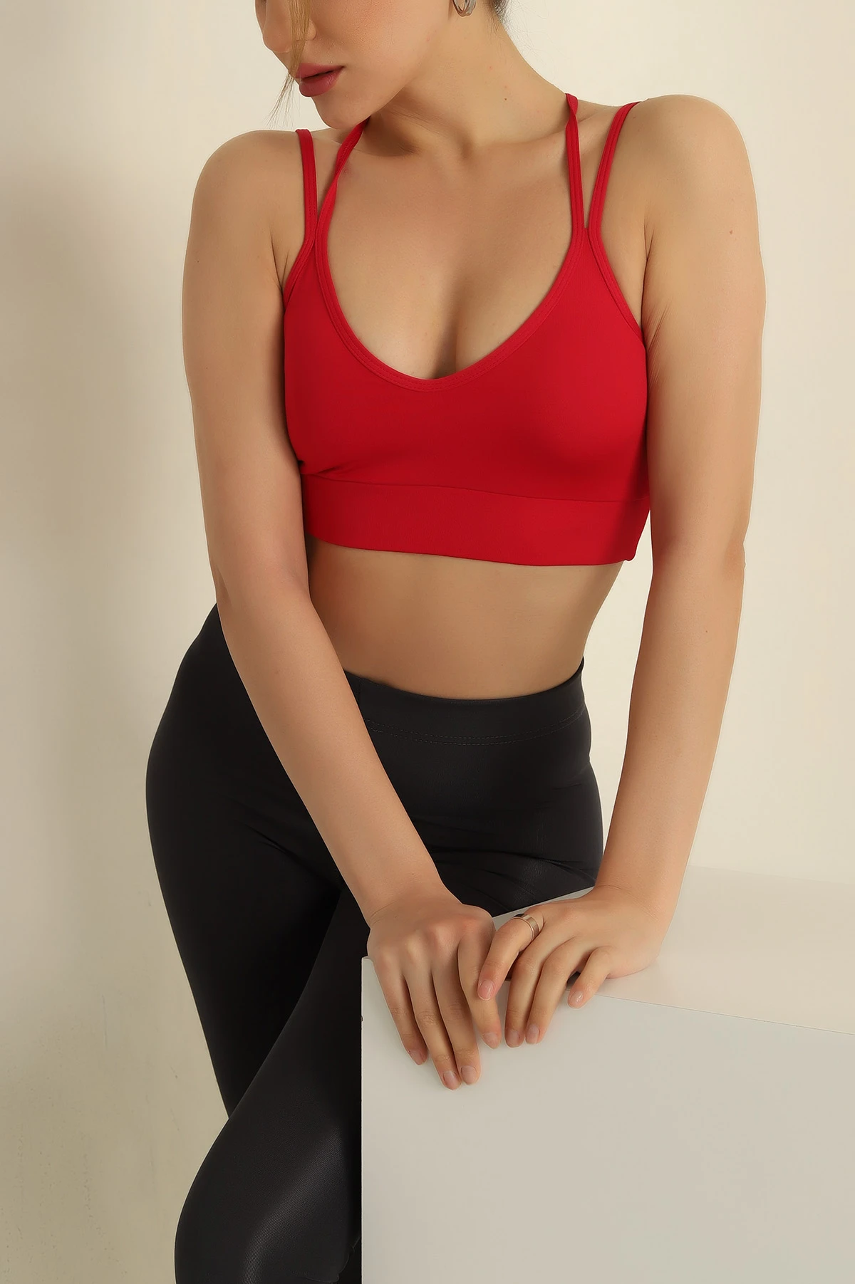 Çift İp Askılı Kaplı Büstiyer 260329