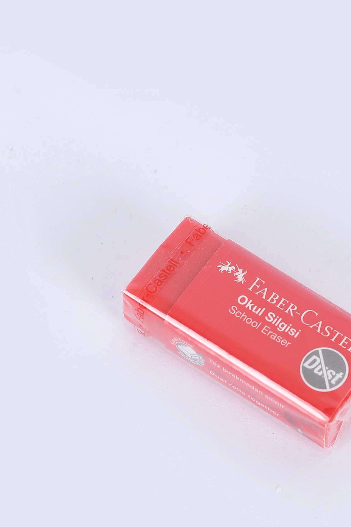 Kırmızı Faber-Castell Kırmızı Okul Silgisi Dust-Free 387398