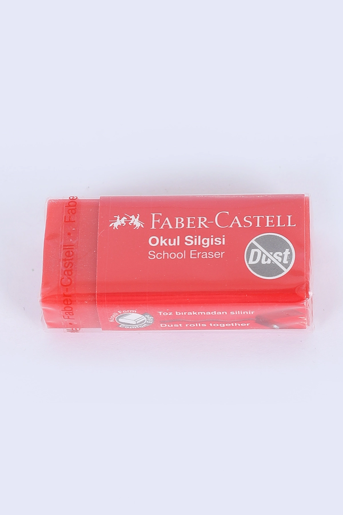 Kırmızı Faber-Castell Kırmızı Okul Silgisi Dust-Free 387398