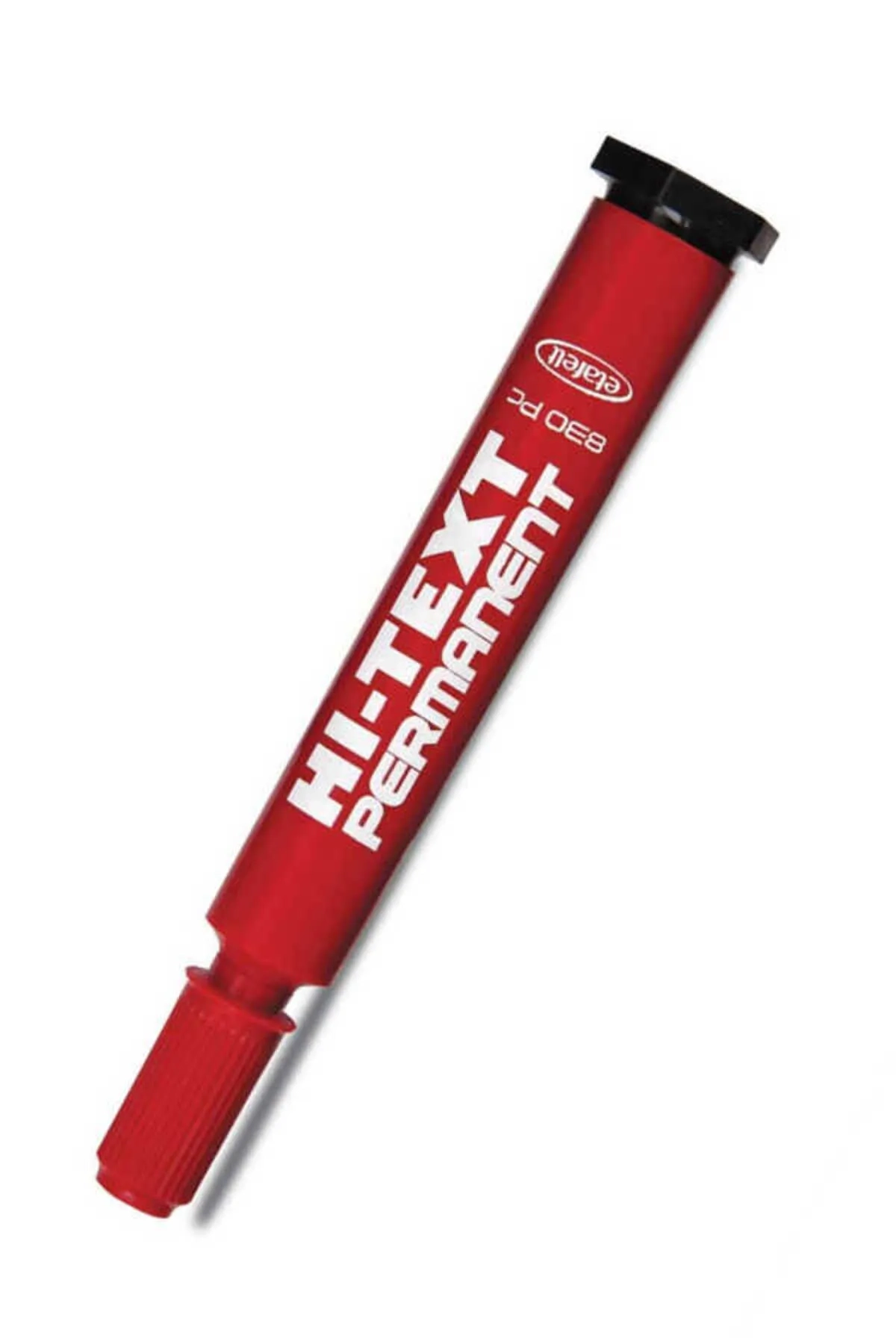 Kırmızı Hi-Text Permanent Kesik Uçlu Kalıcı Koli Kalemi 830pb 283983