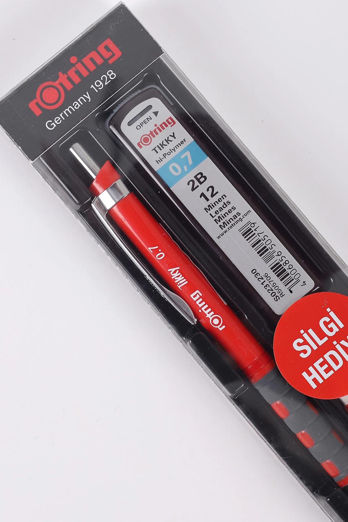 Kırmızı Rotring Tikky 0.7 Uçlu Kalem Seti 429688