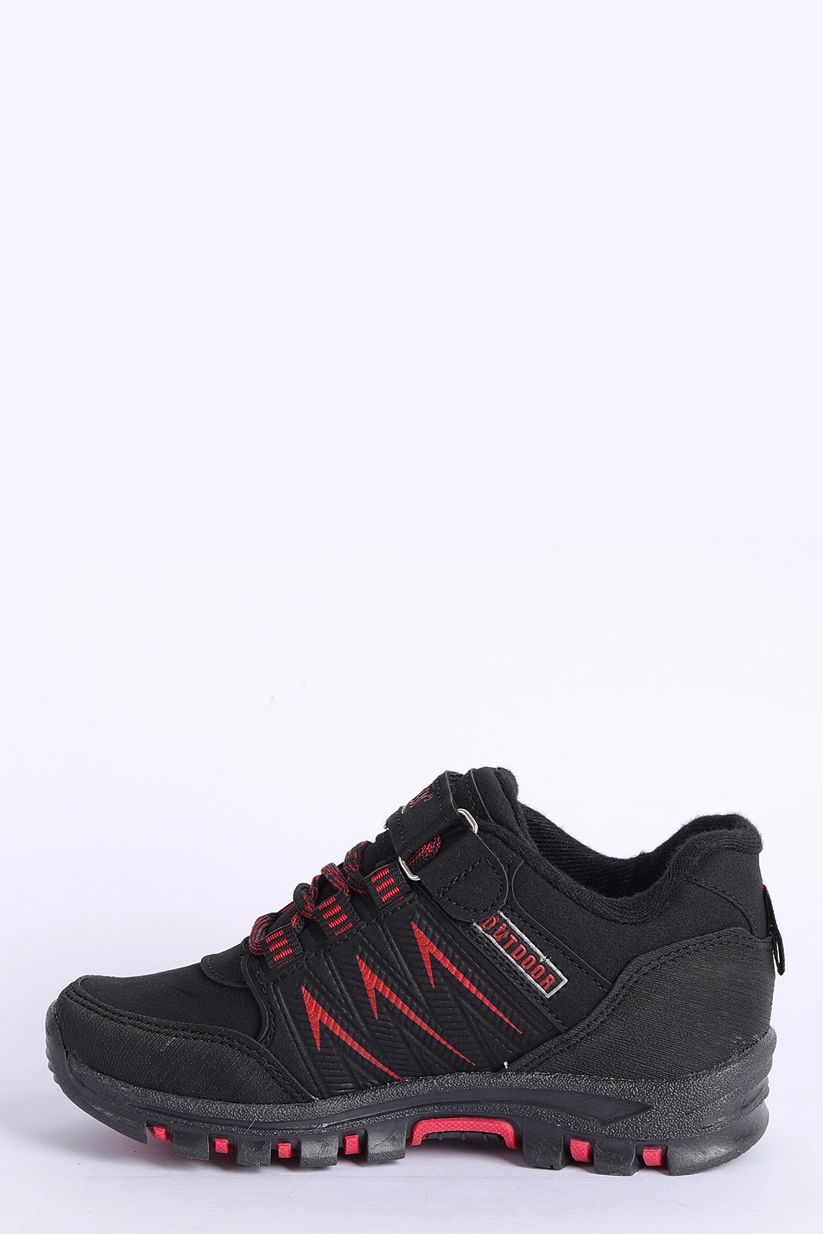 Kırmızı Siyah (30-35 Filet )Outdoor Kalın Tabanlı Cırtlı Çocuk Bot 305562