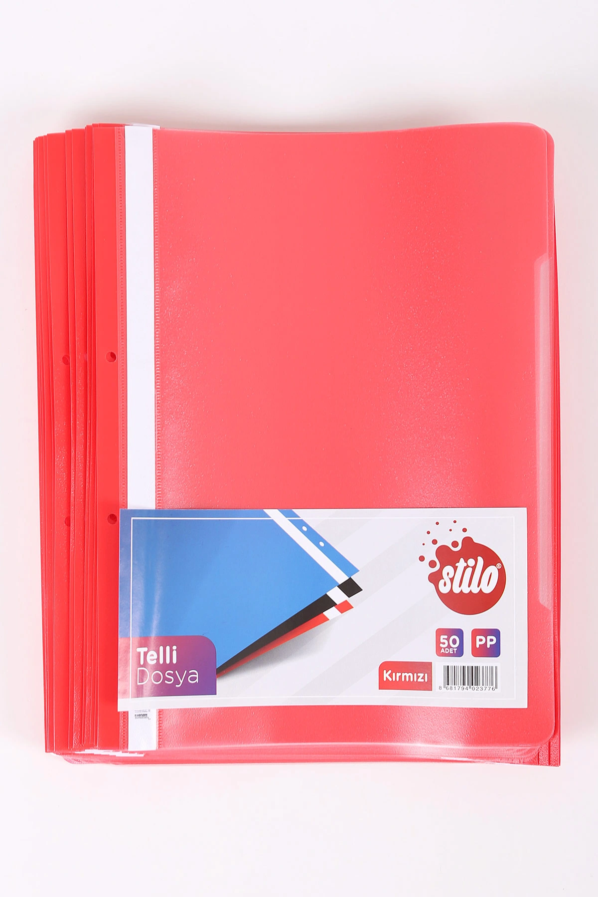 Kırmızı Stilo Telli Dosya 50'li 449183