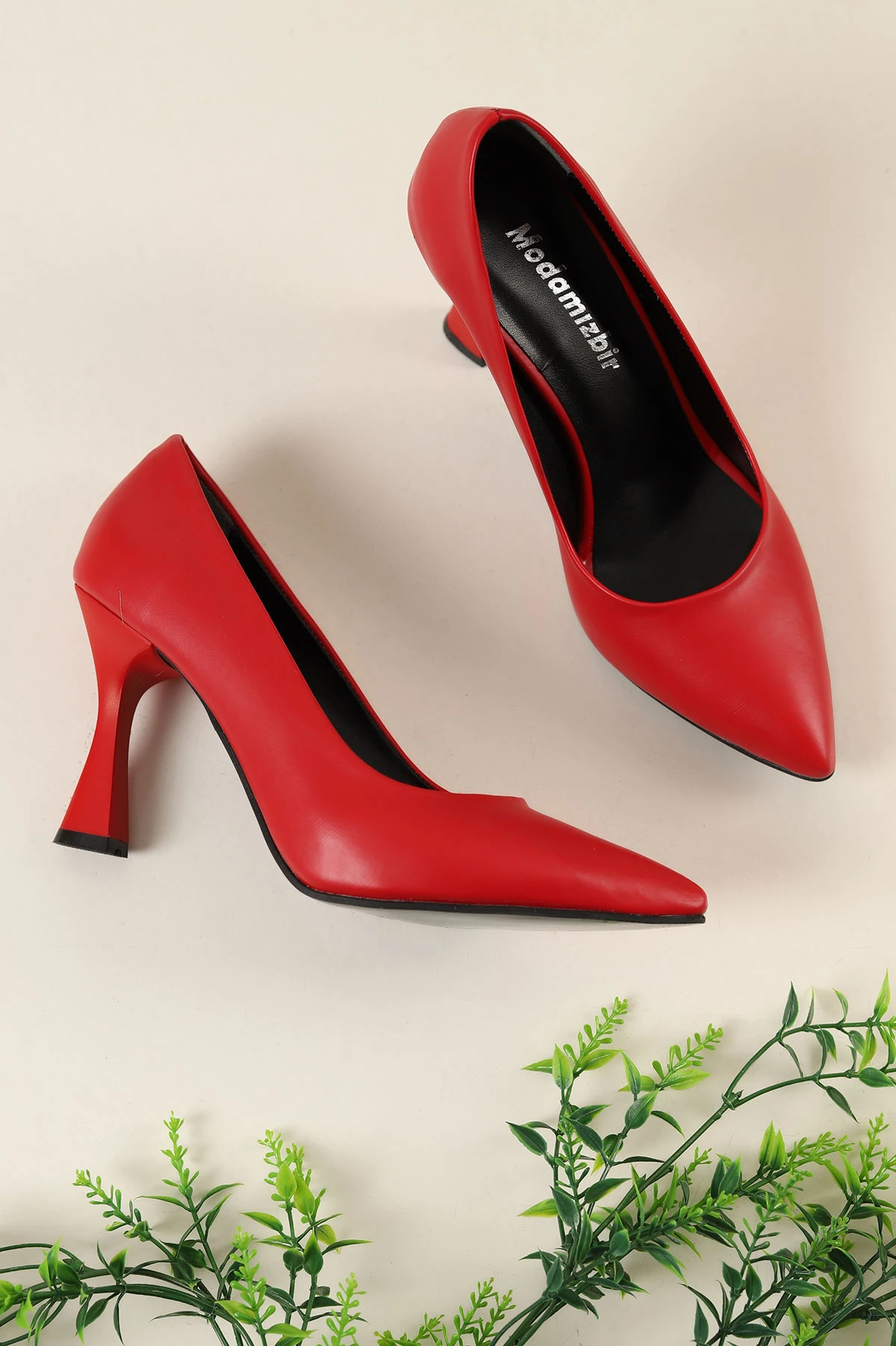 Kırmızı Topuklu Ayakkabı 259591