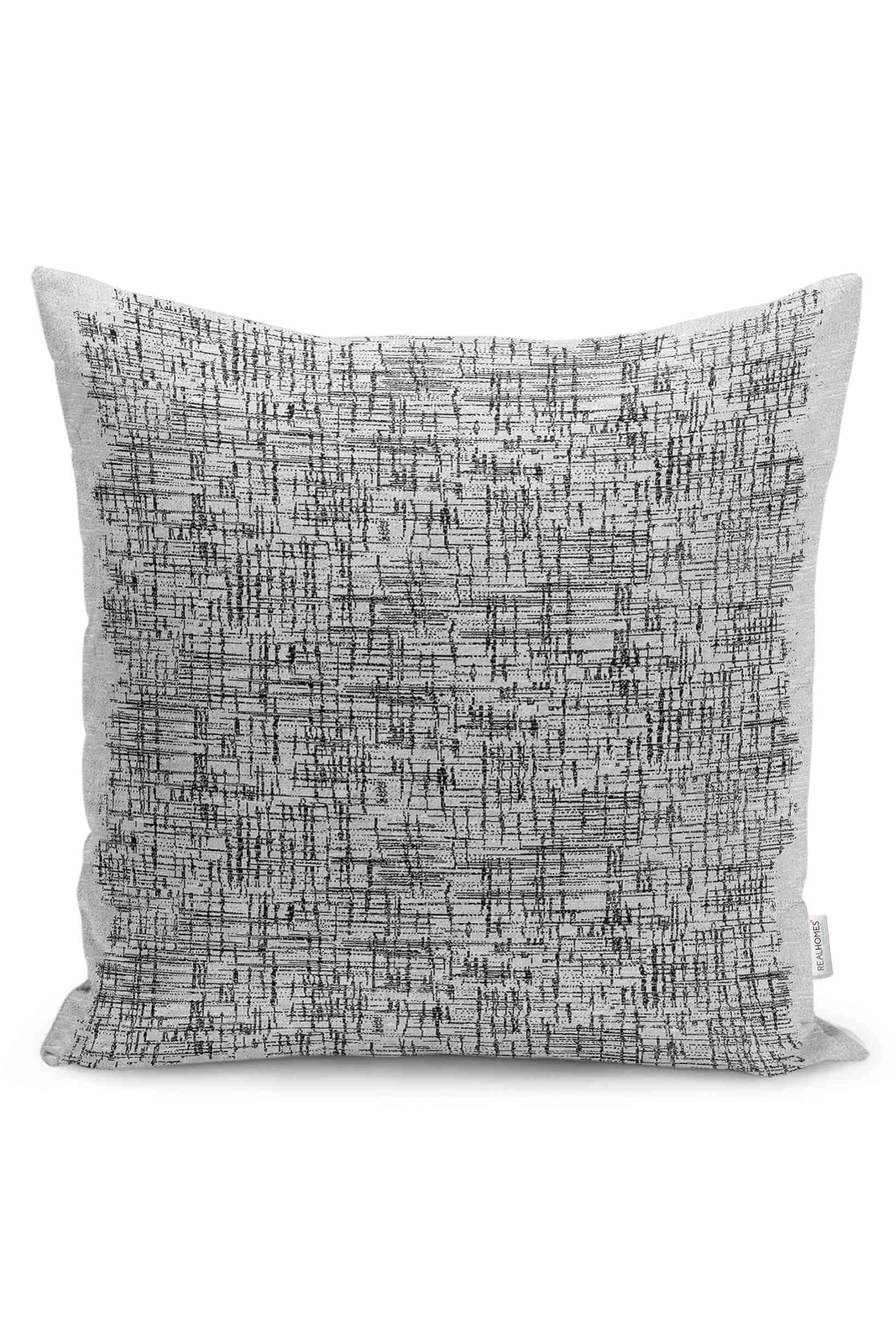 Füme 43x43 Dijital Baskılı Fermuarlı Modern Kırlent Kılıfı 252264