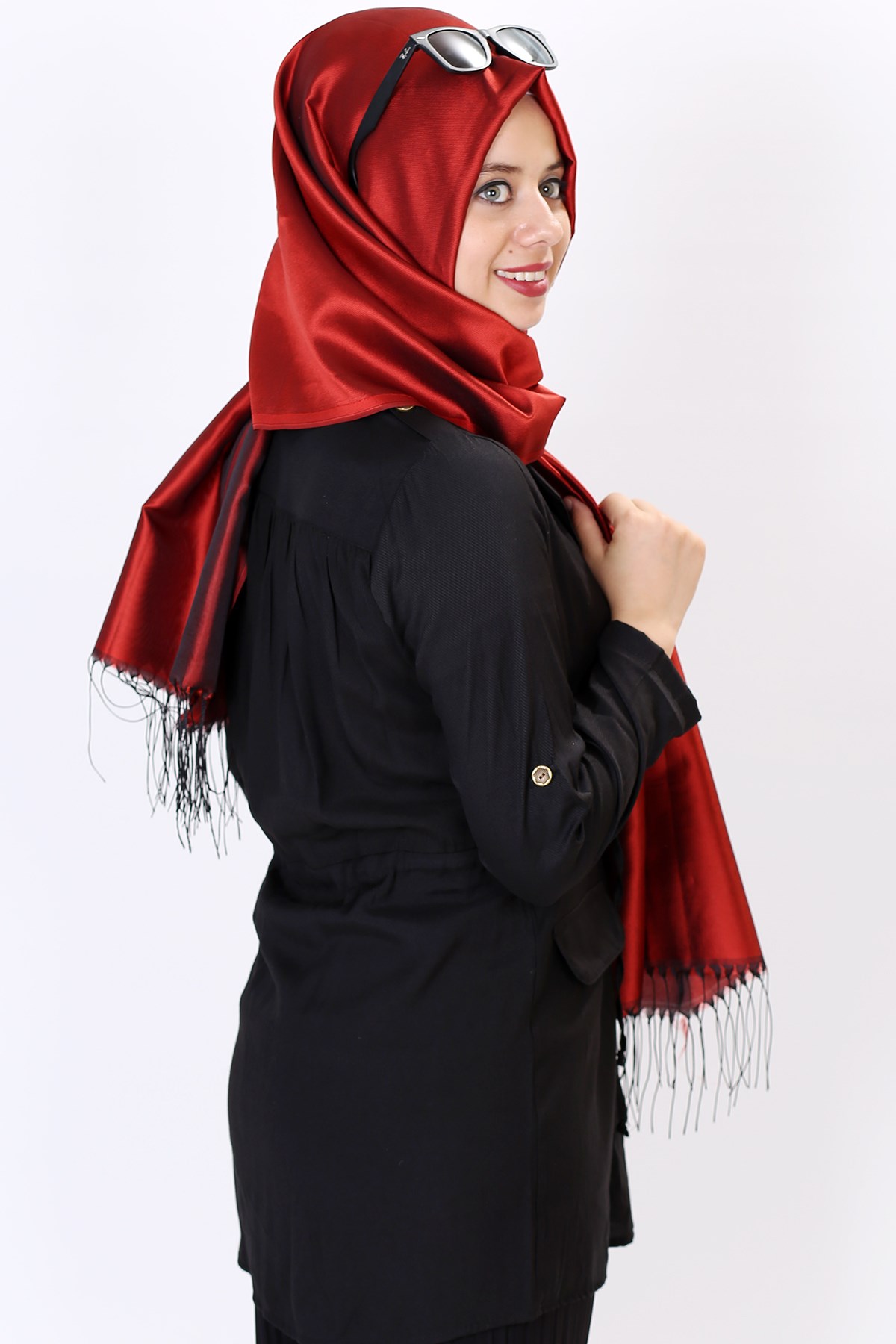 Kol Katlamalı Hakim Yaka Ceket 2246B
