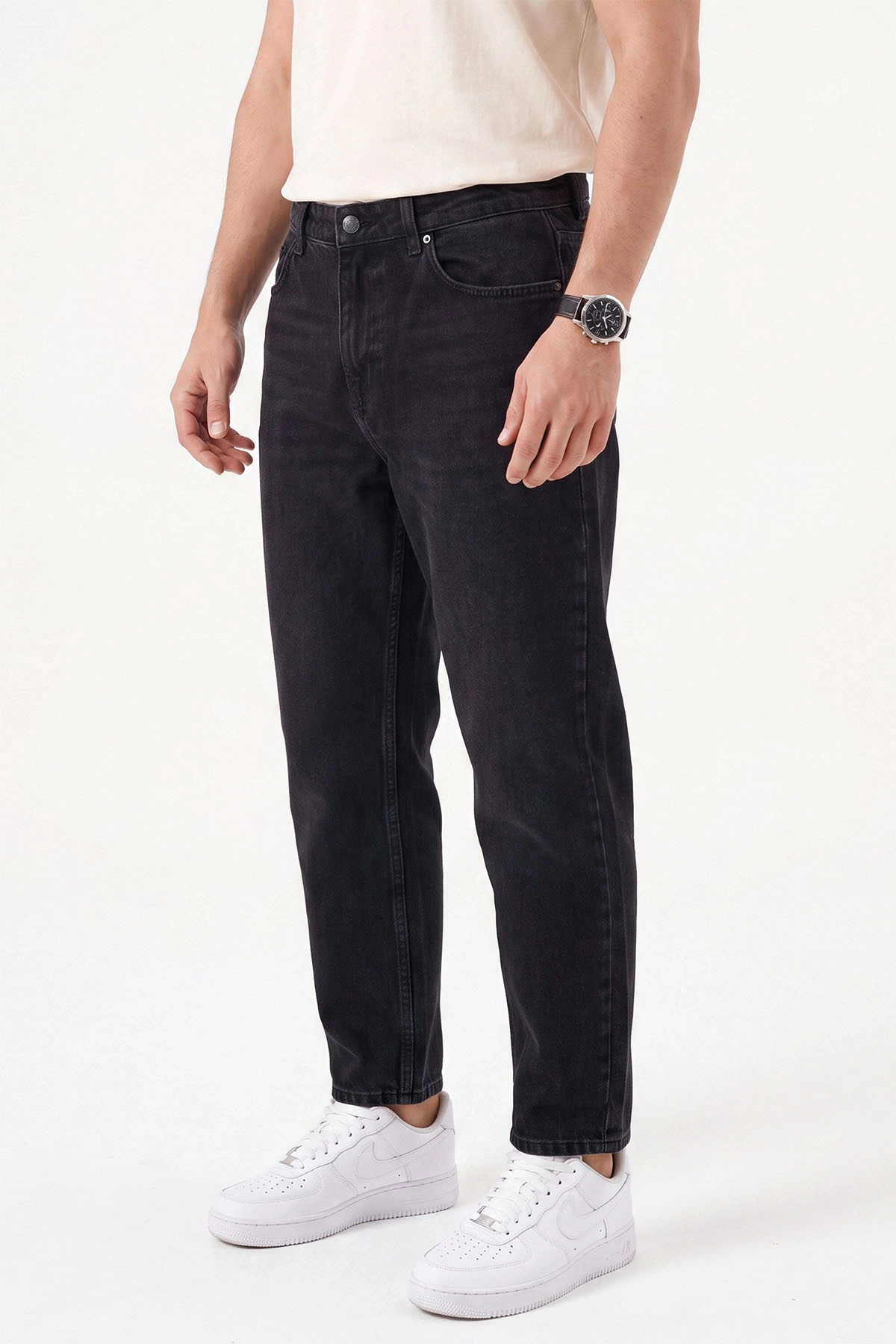 Koyu Füme Boyfriend Erkek Kot Pantolon 472166