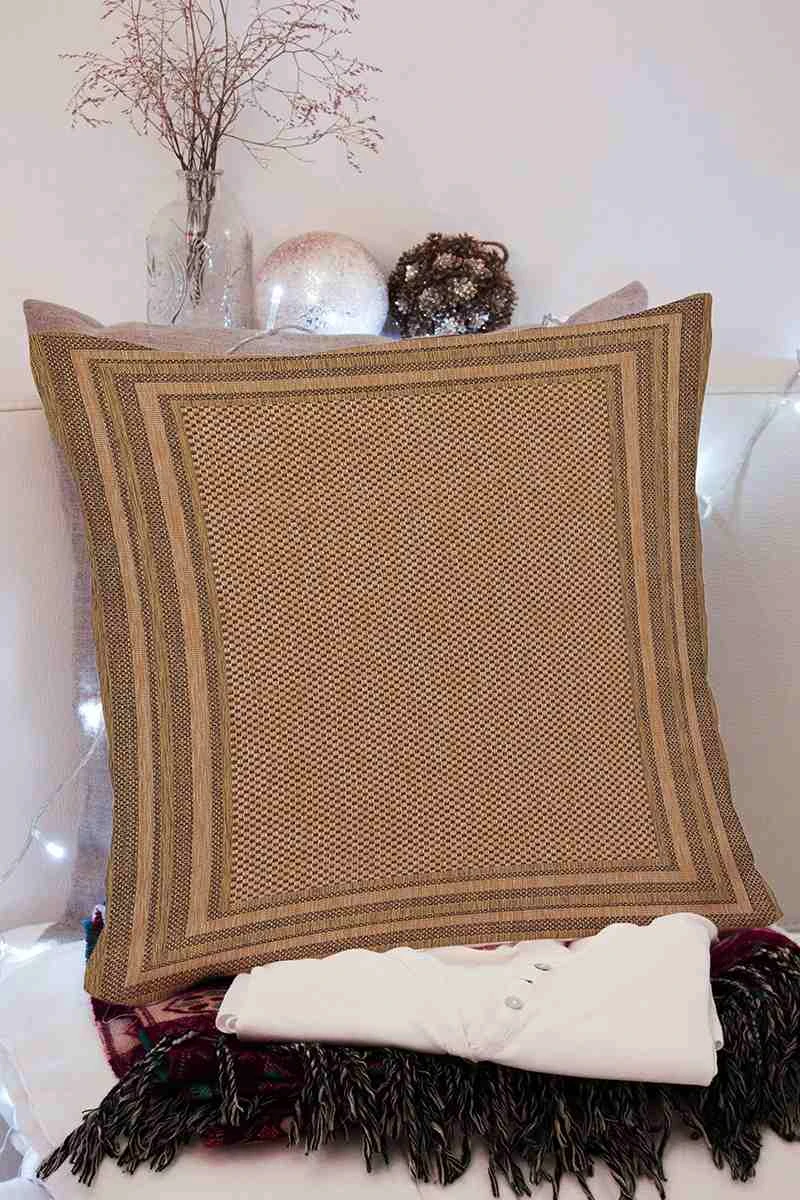 Vizon 43x43 Dijital Baskılı Fermuarlı Modern Kırlent Kılıfı 252278