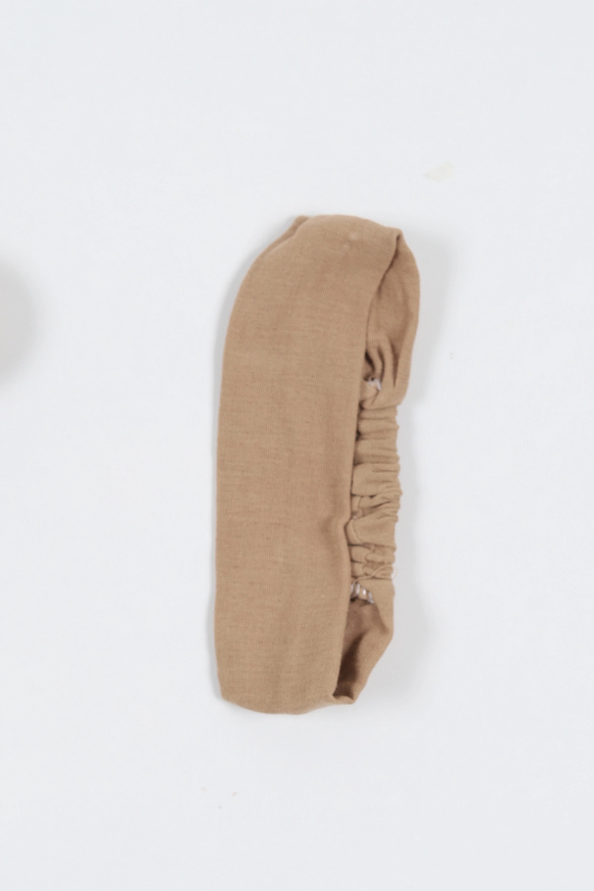Koyu Kahve (6-24 Ay) Çiçekli Desenli Düğmeli  Bandanalı Müslin Kız Bebek Elbise 340703