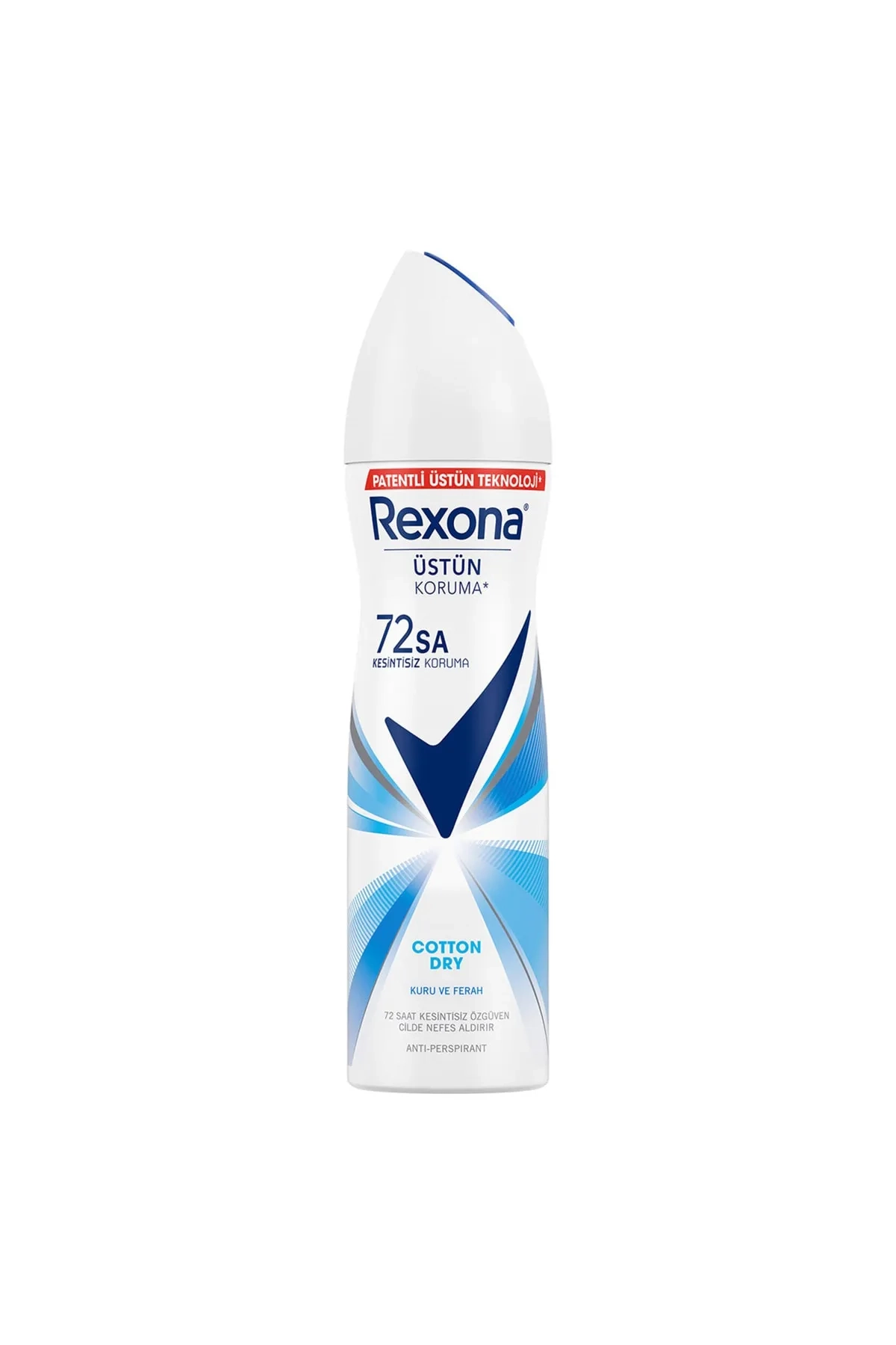 Rexona Kadın Sprey Deodorant Cotton Dry 72 Saat Kesintisiz Koruma 150 ml 287685